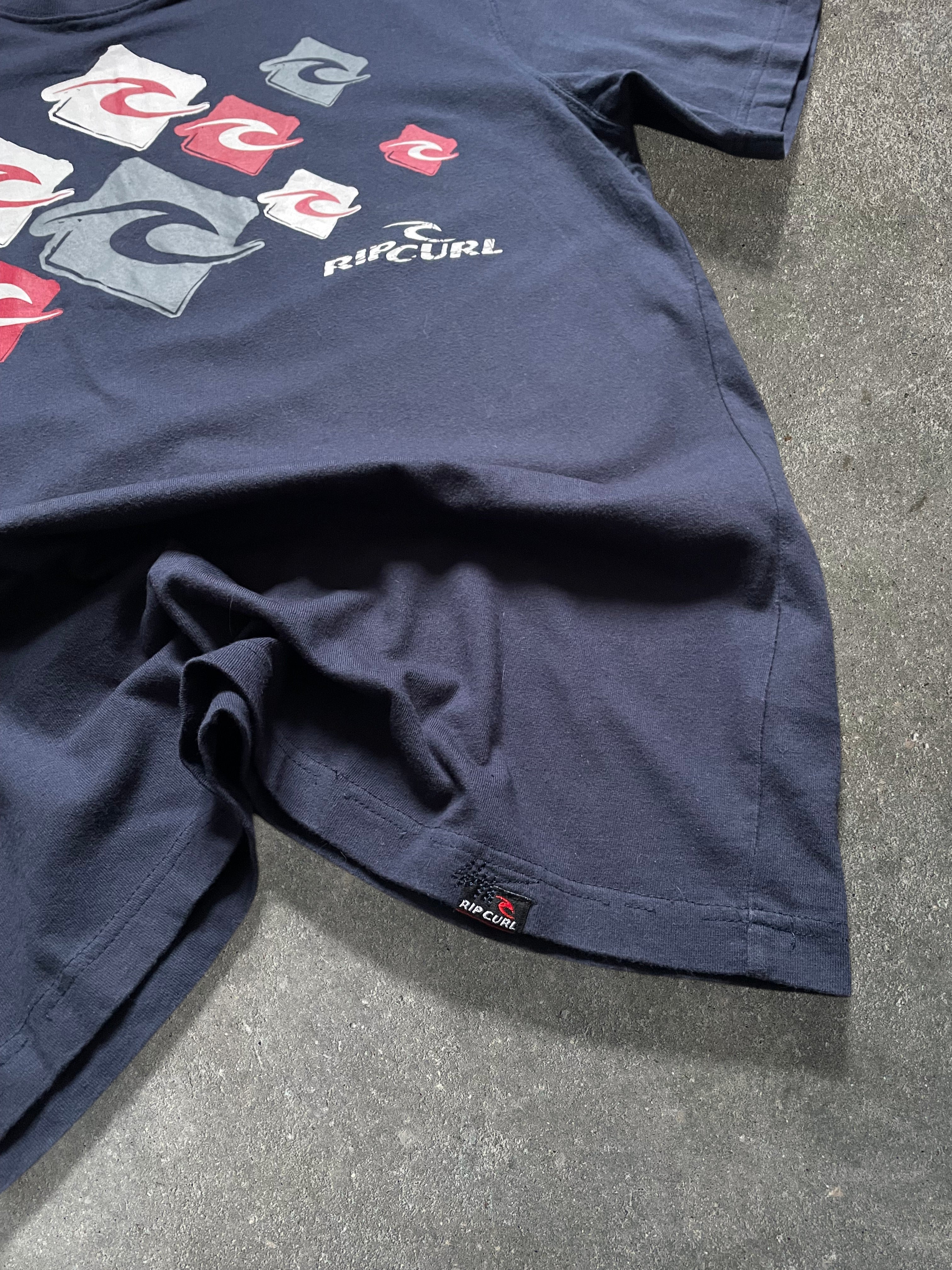 Rip Curl Graphic T-shirt Navy (M)