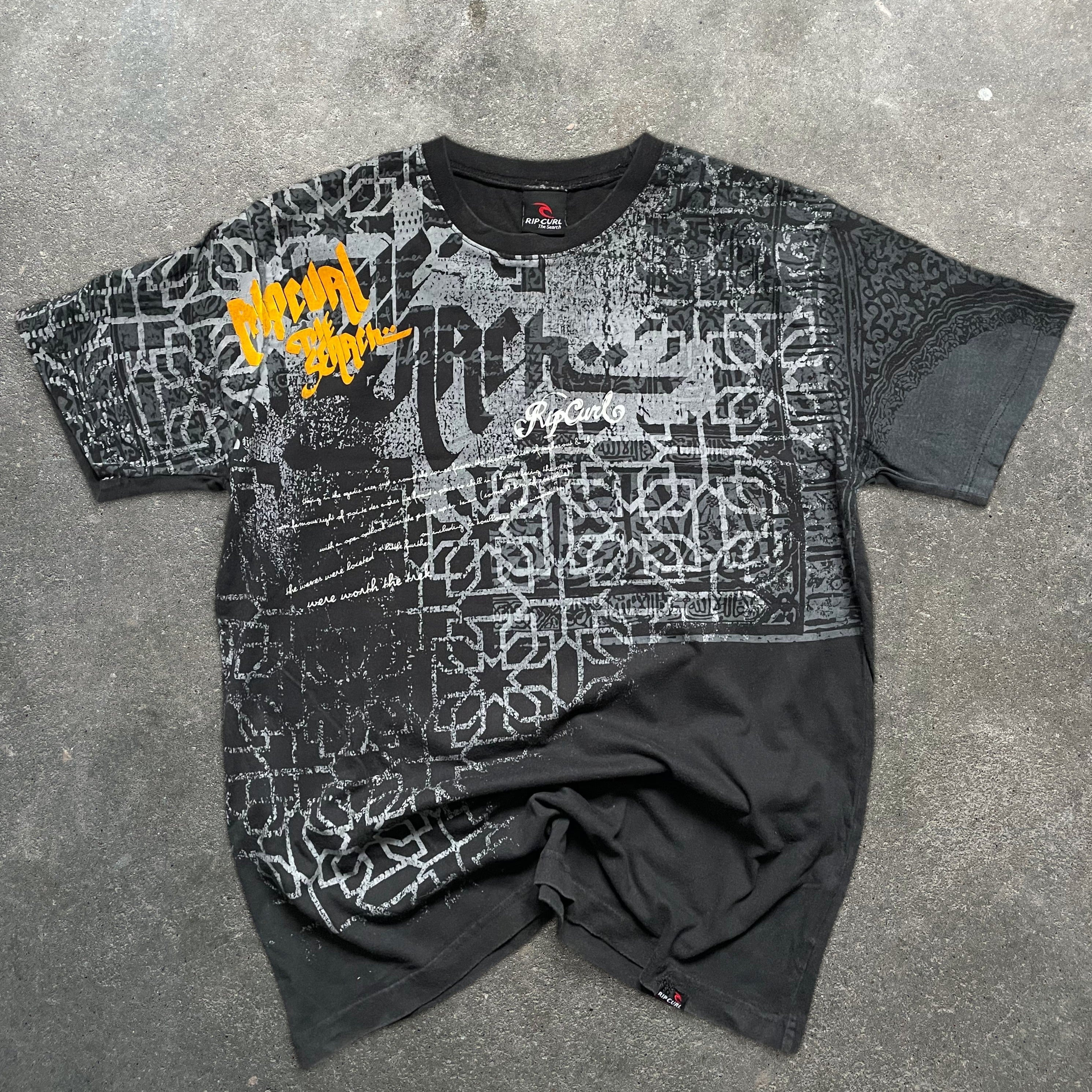 Rip curl t-shirt, surf wear, surf tee, vintage ripe curl