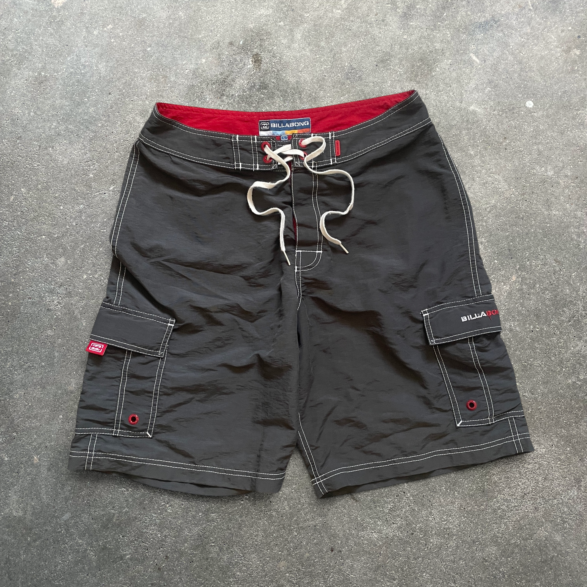 2000's Billabong Boardshorts Grey (32)