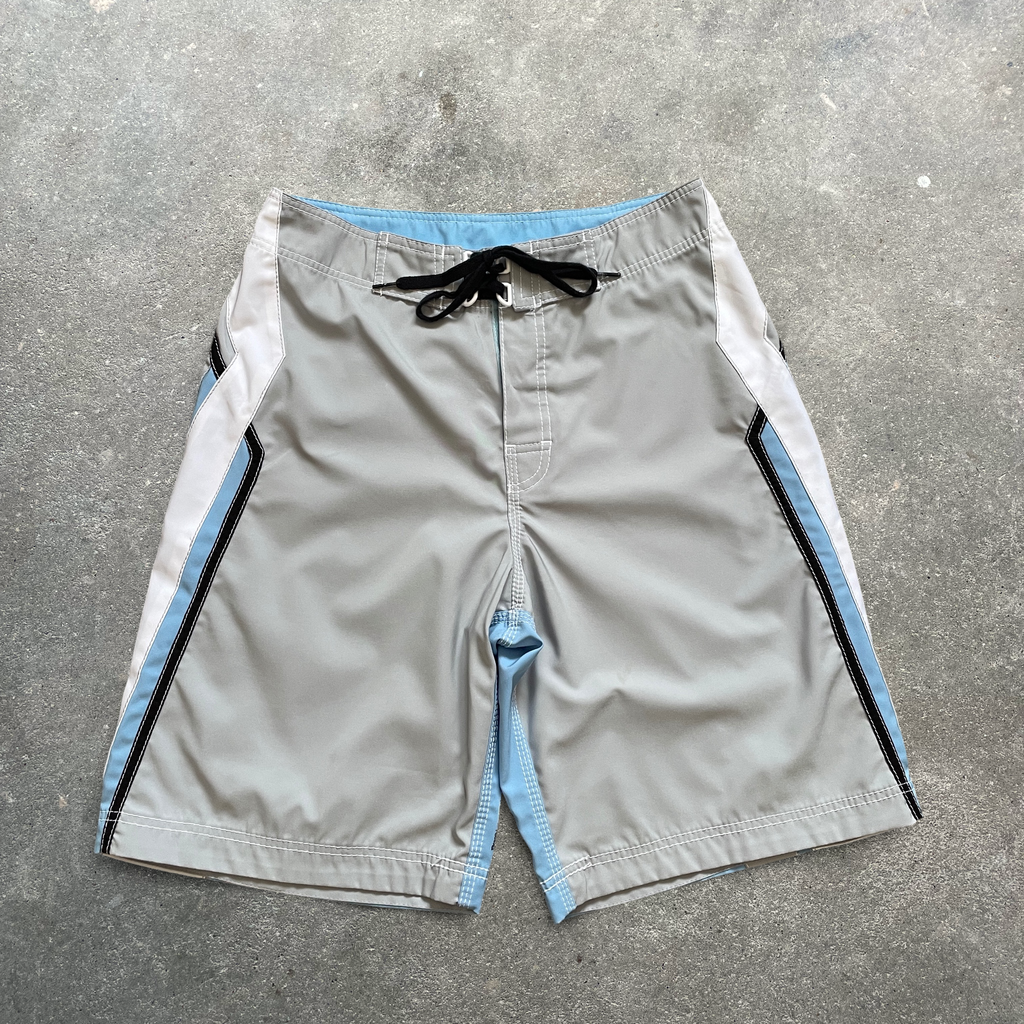 2000's Billabong Boardshorts Grey/Blue (30)