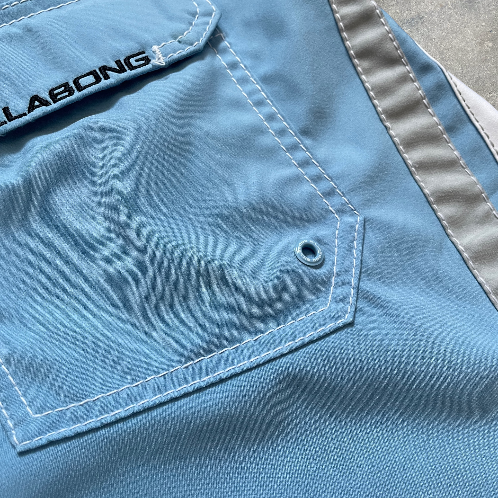 2000's Billabong Boardshorts Grey/Blue (30)