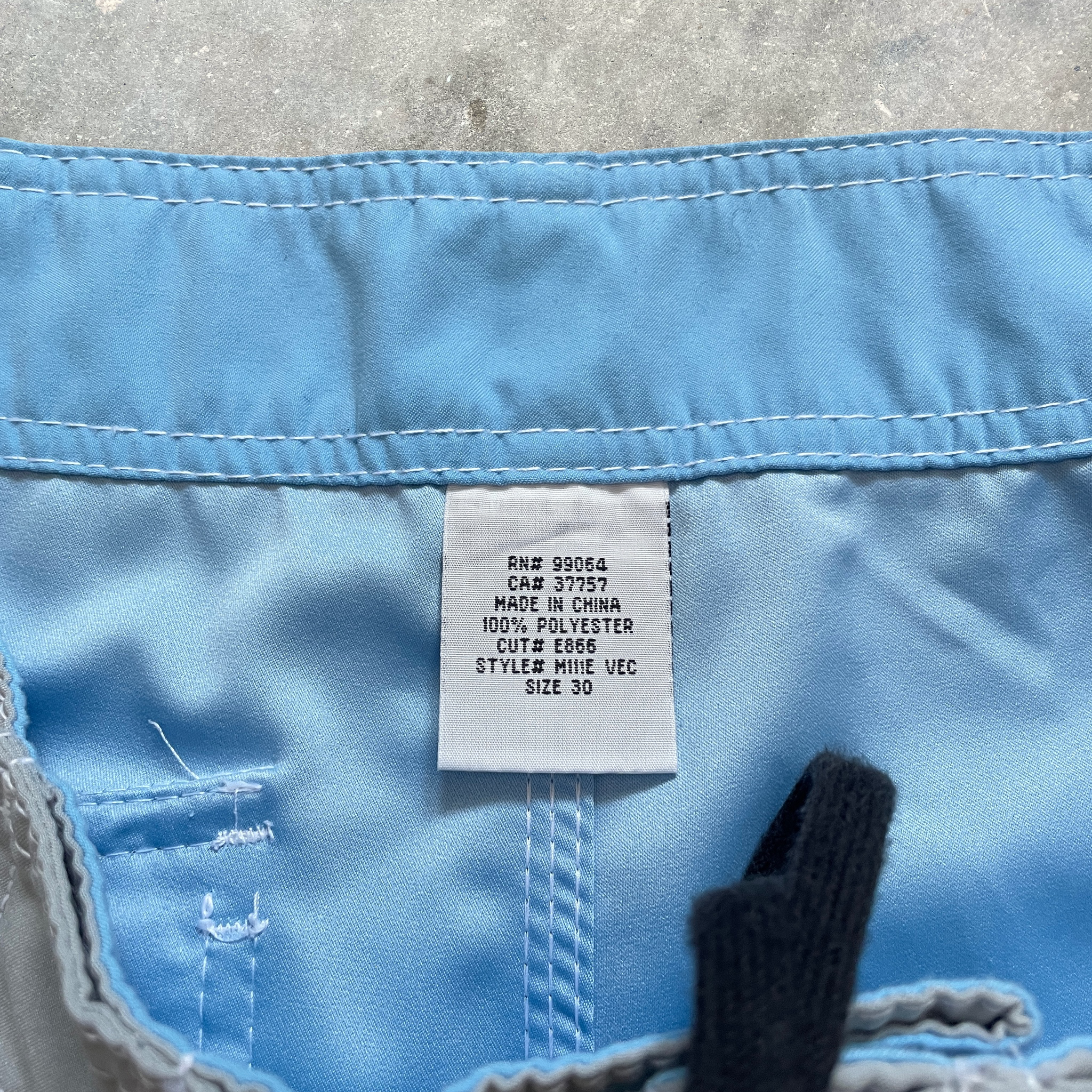 2000's Billabong Boardshorts Grey/Blue (30)
