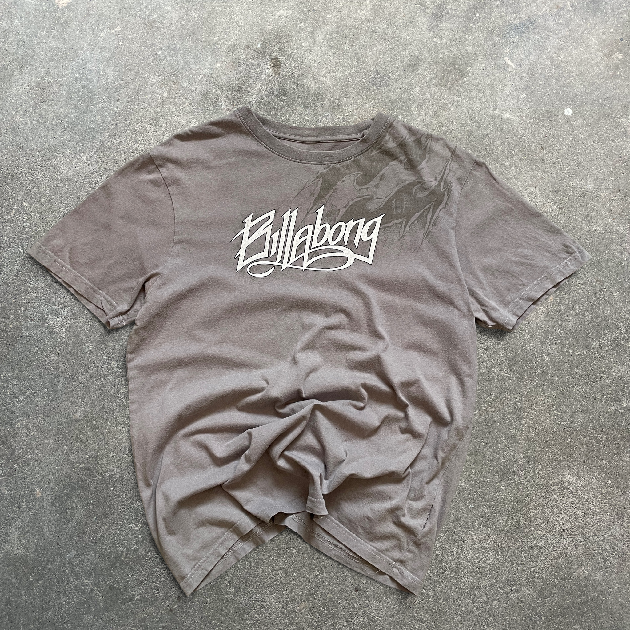 2000's Billabong T-Shirt Grey (M)