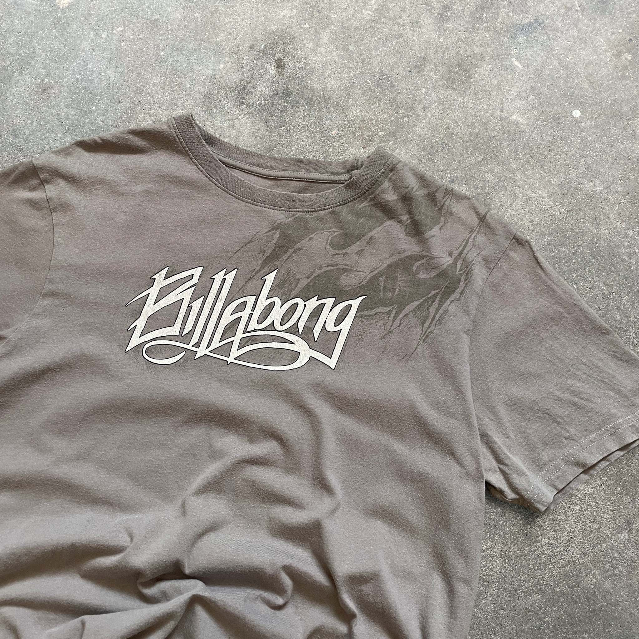 2000's Billabong T-Shirt Grey (M)