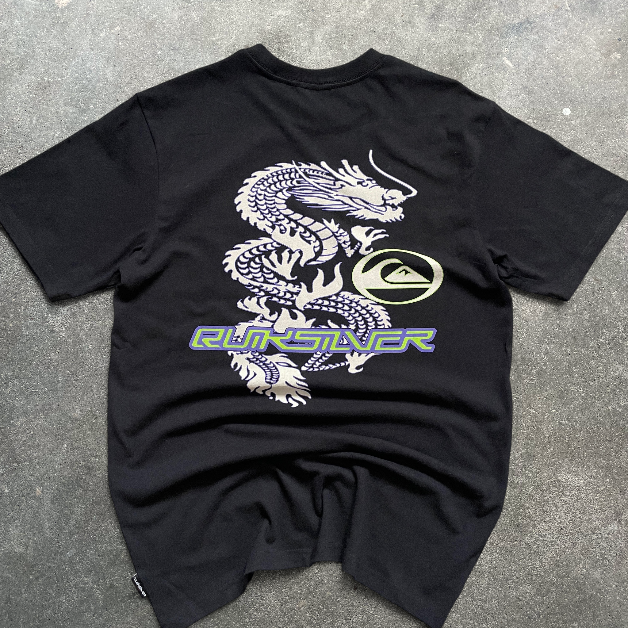 Quiksilver Dragon Tee Black (S)