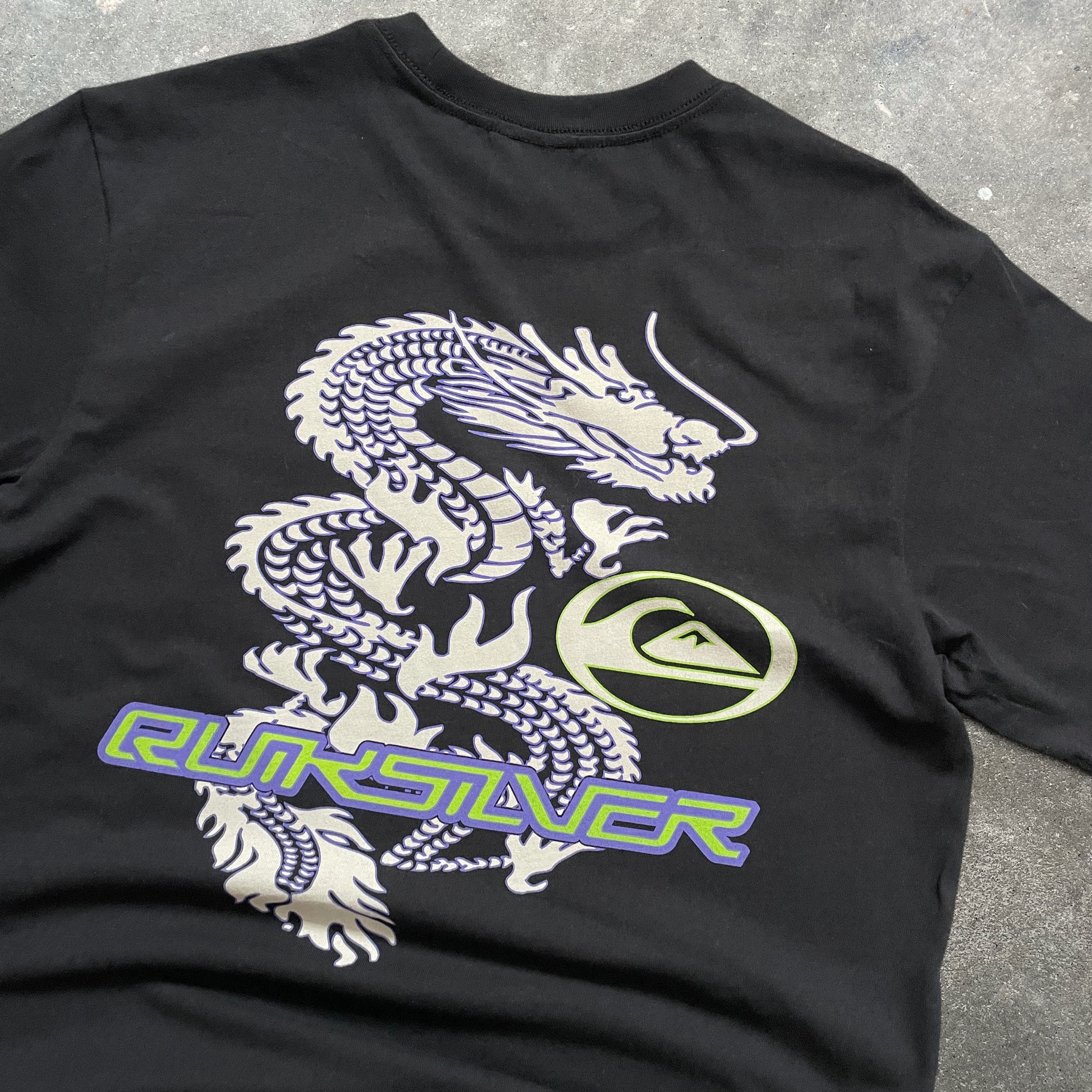 Quiksilver Dragon Tee Black (S)