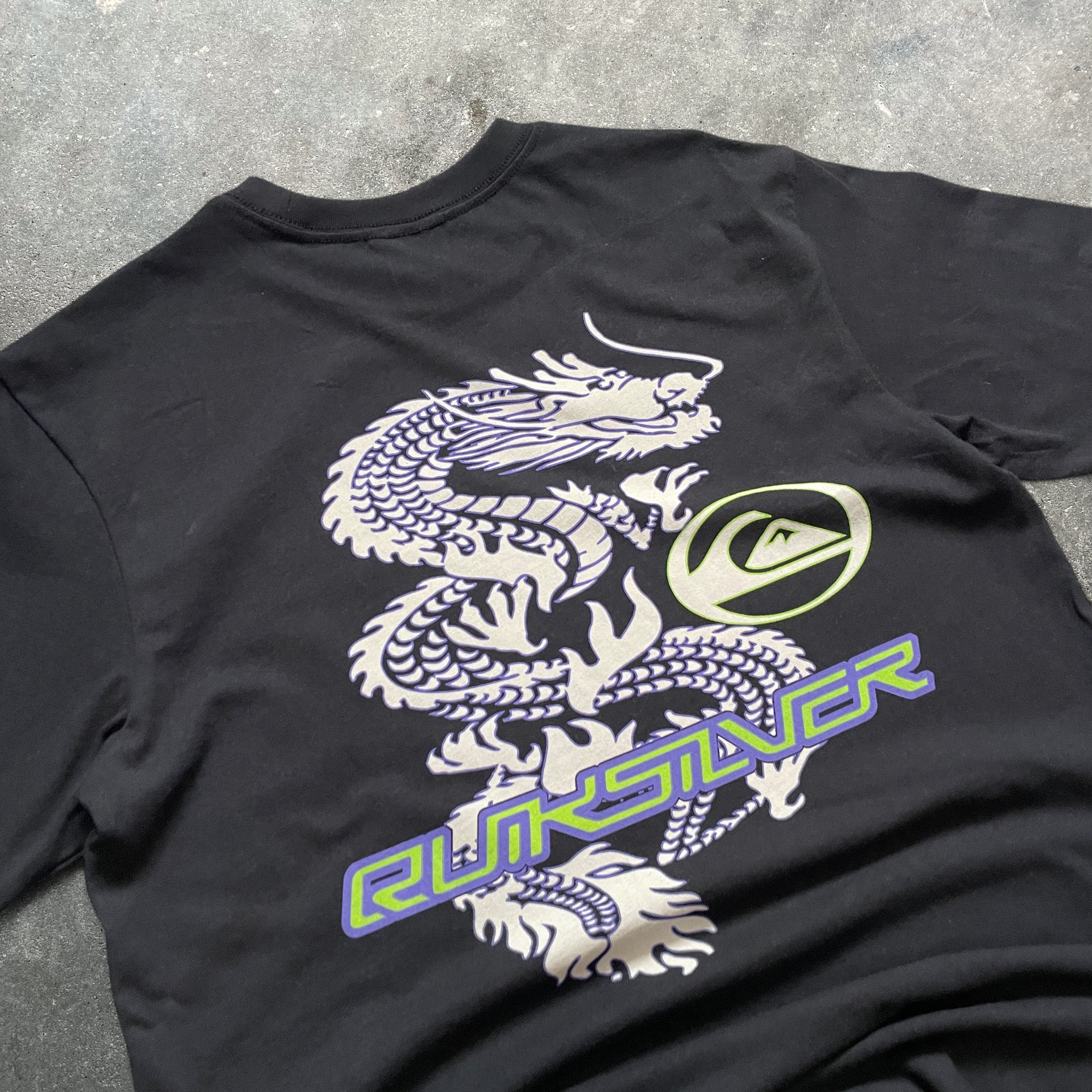 Quiksilver Dragon Tee Black (S)