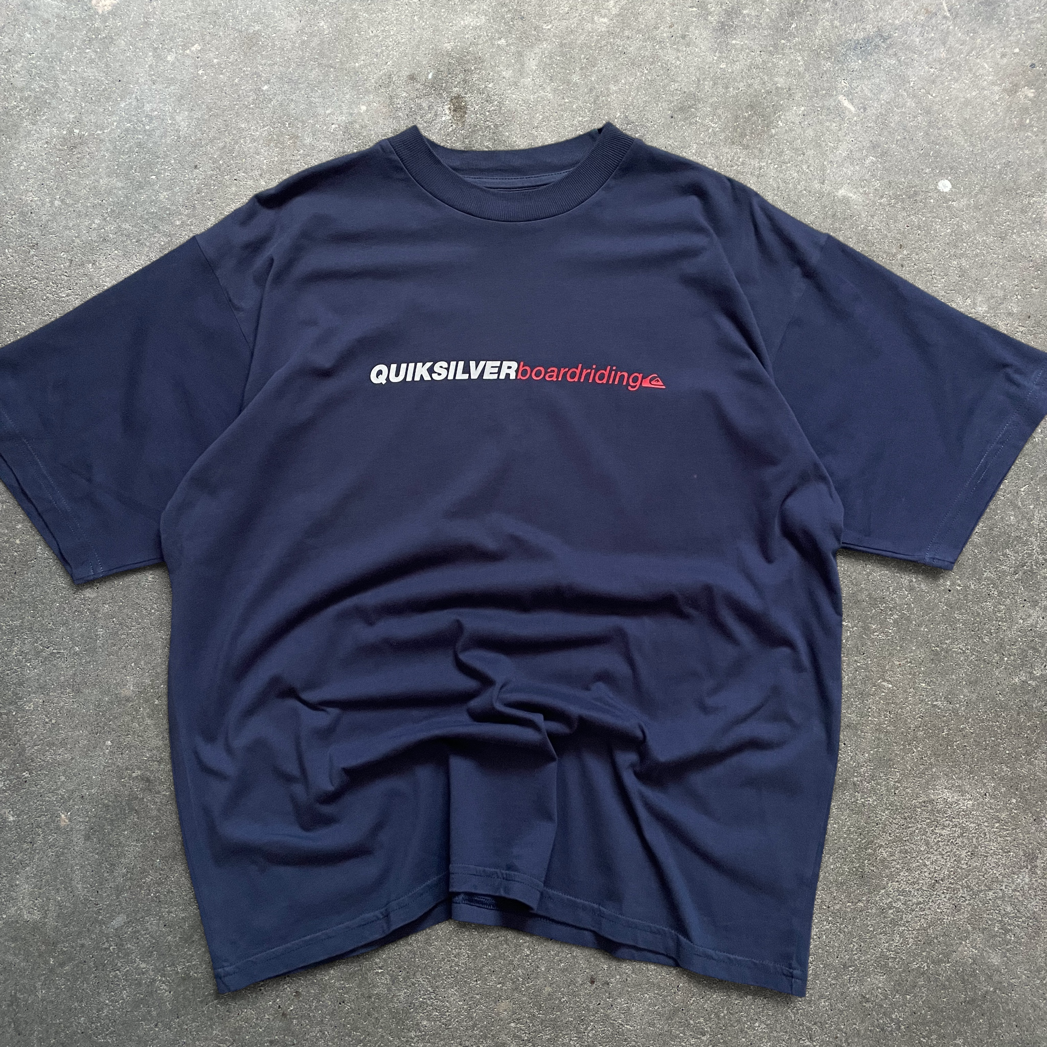 2000's Quiksilver T-shirt Navy (M)