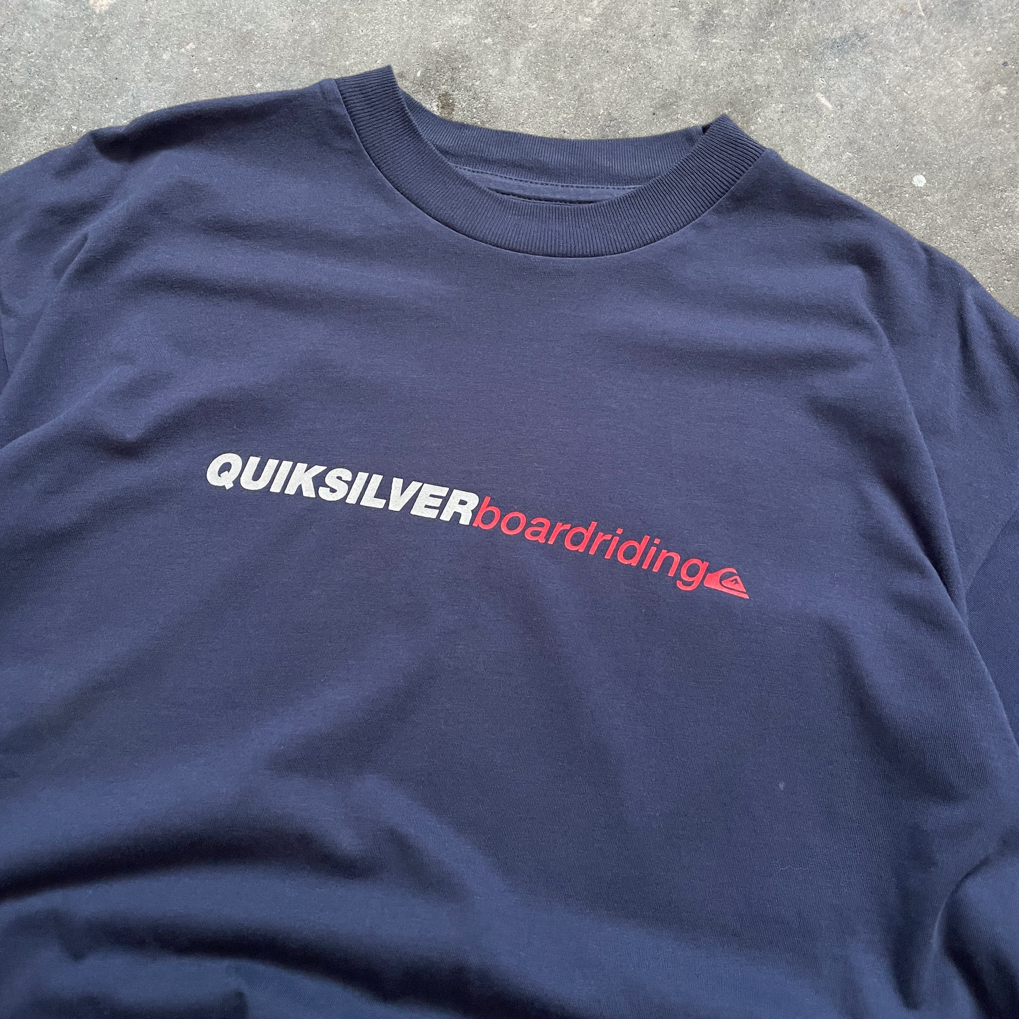 2000's Quiksilver T-shirt Navy (M)