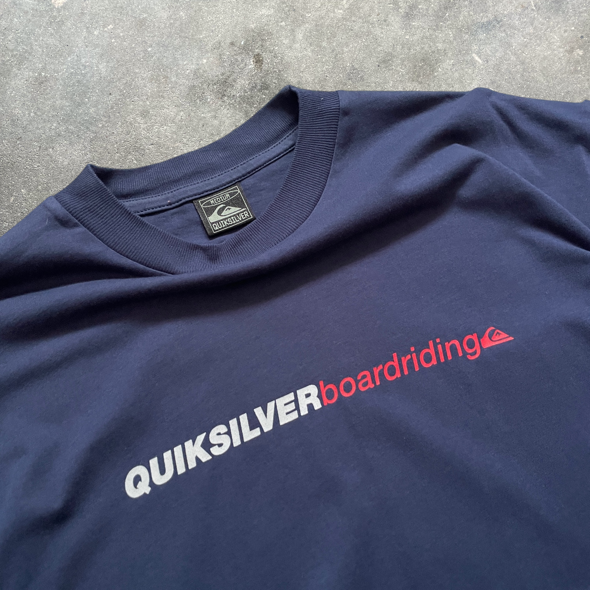 2000's Quiksilver T-shirt Navy (M)