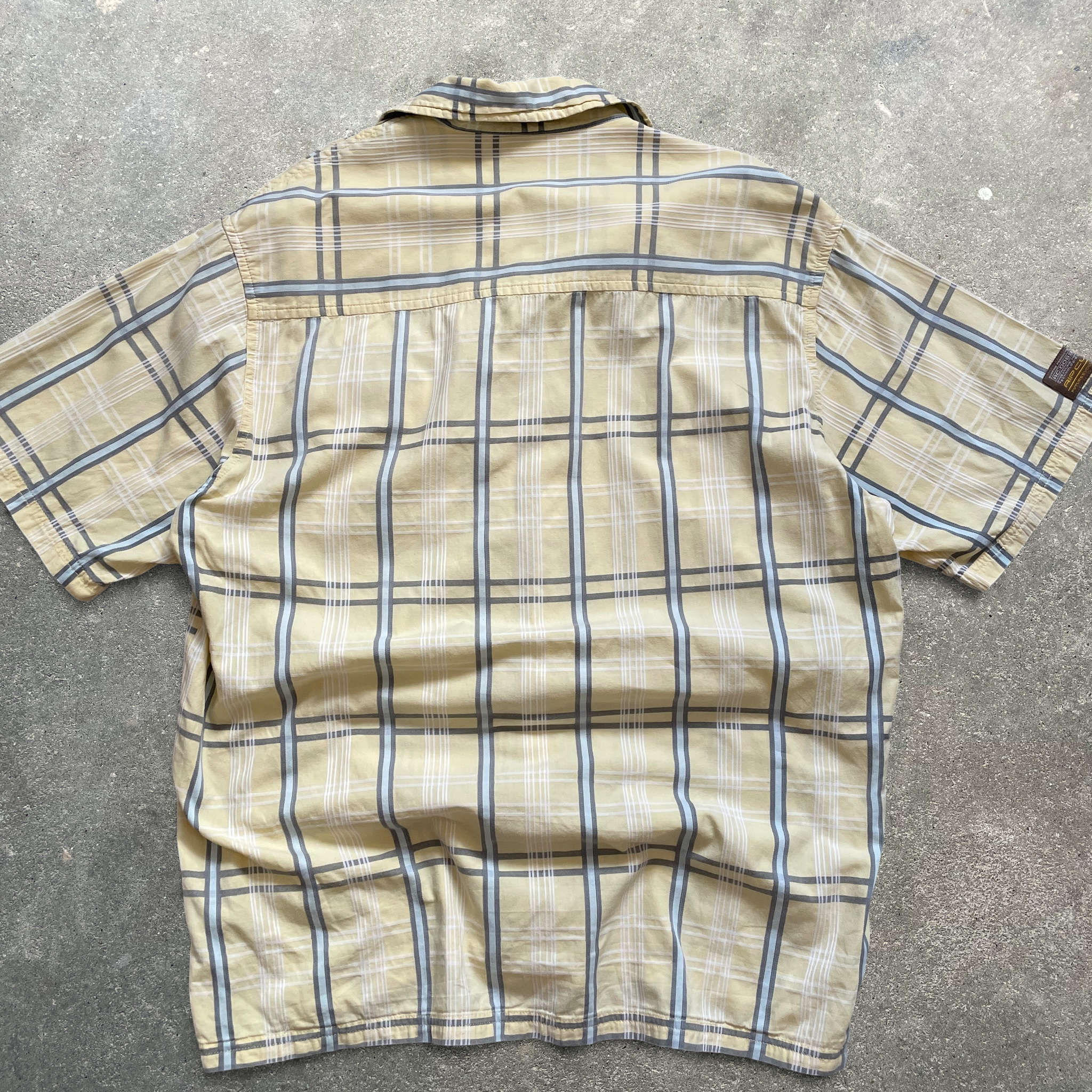 90's Rip Curl Surf Shirt Yellow (M)