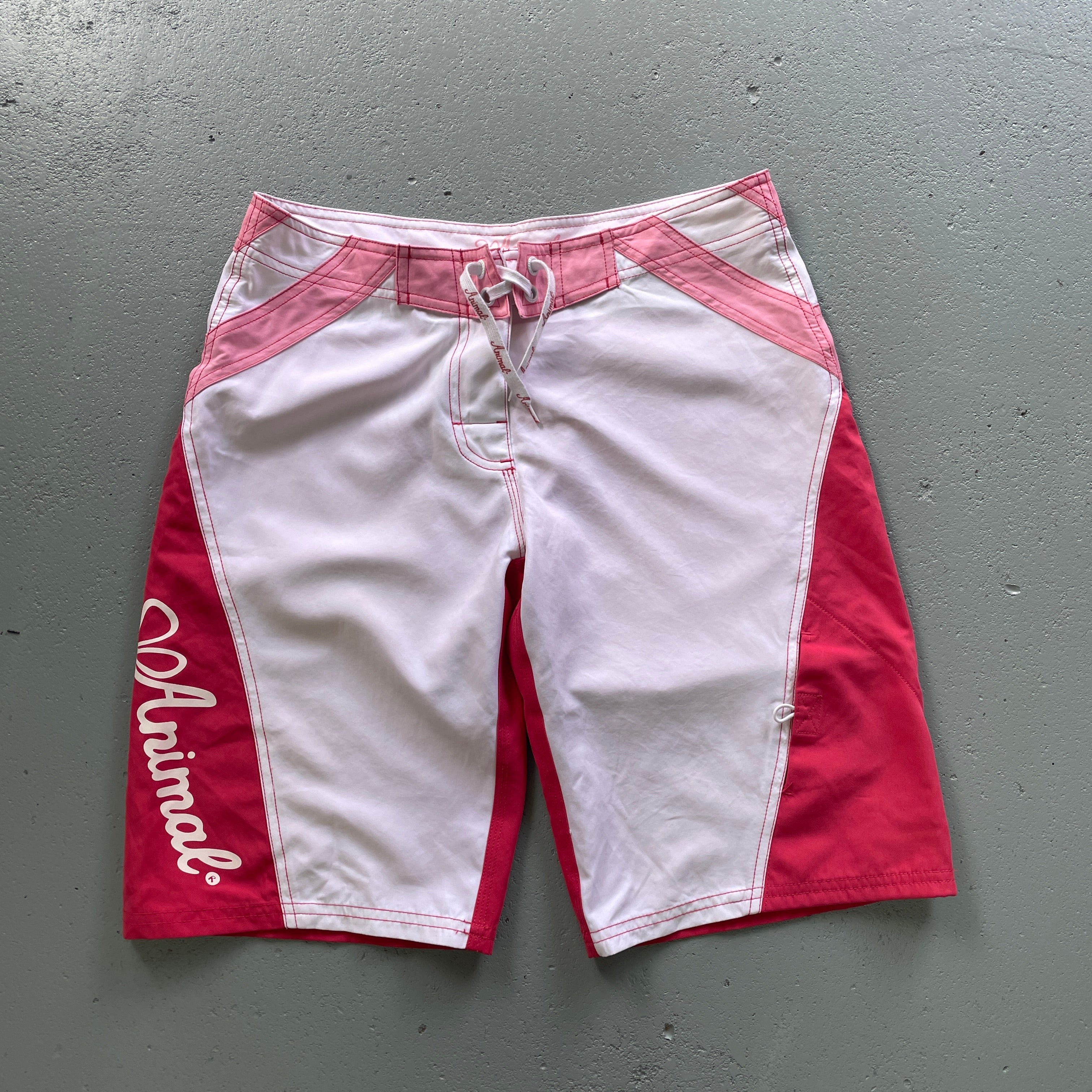 2000's Animal Boardshorts Green (32)
