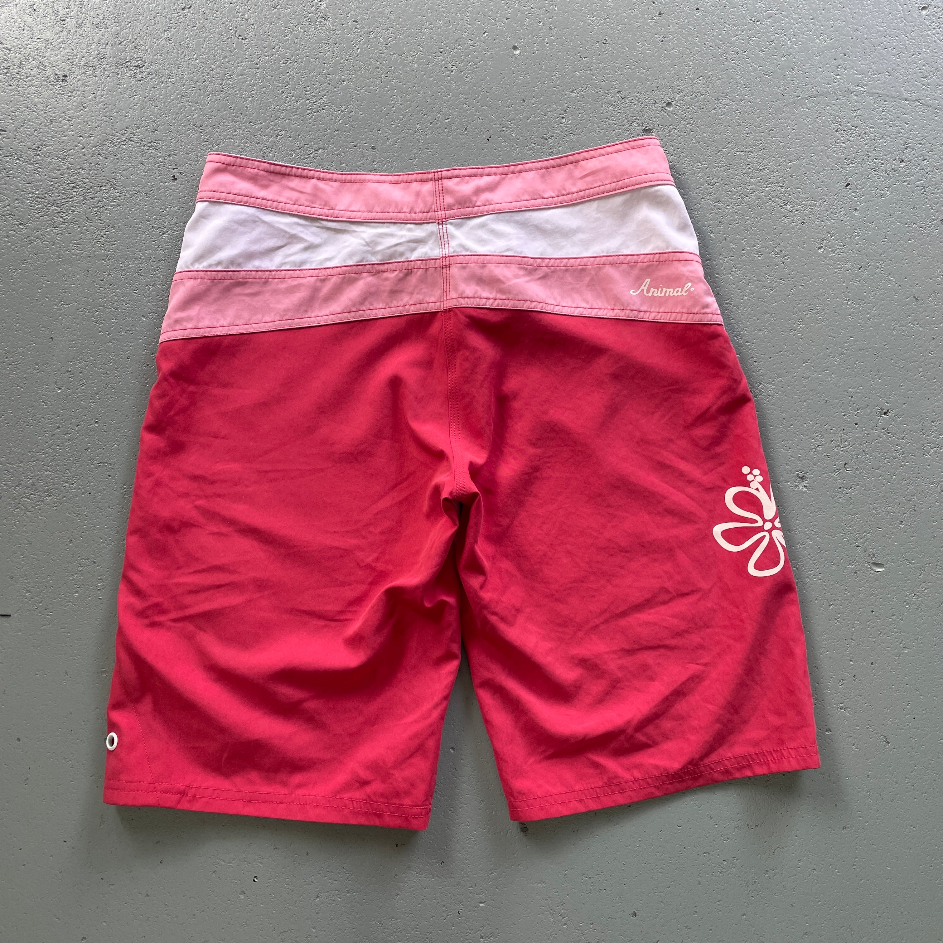 2000's Animal Boardshorts Green (32)