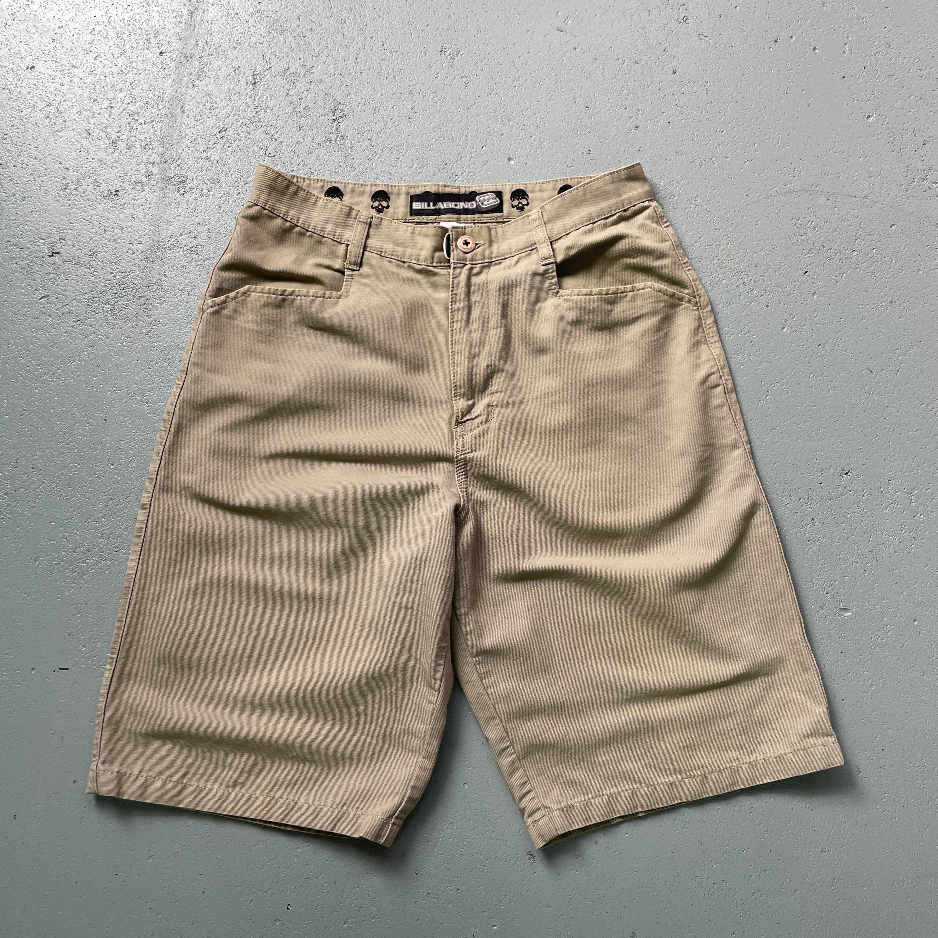 2000s Billabong Chino Shorts Beige (30)