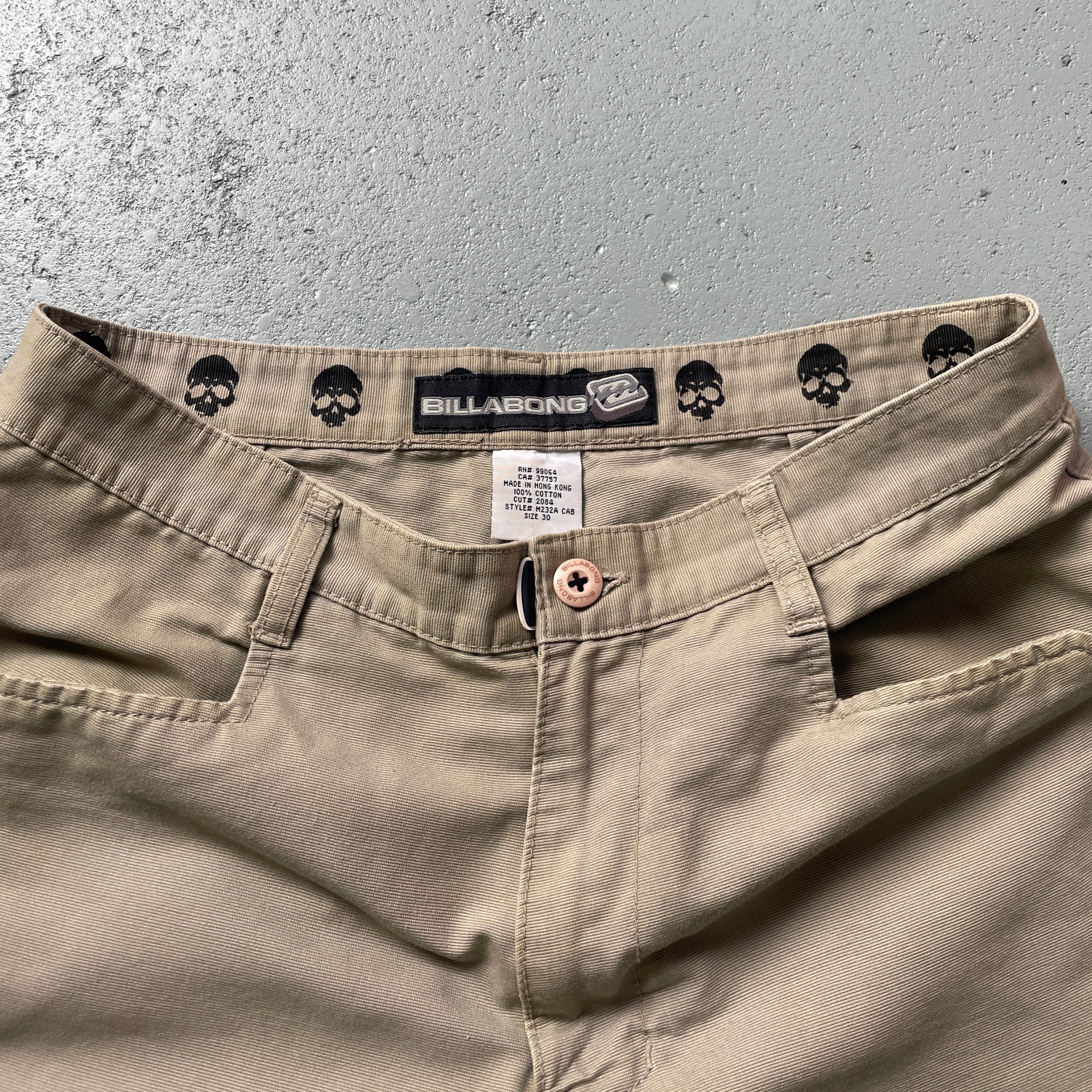 2000s Billabong Chino Shorts Beige (30)