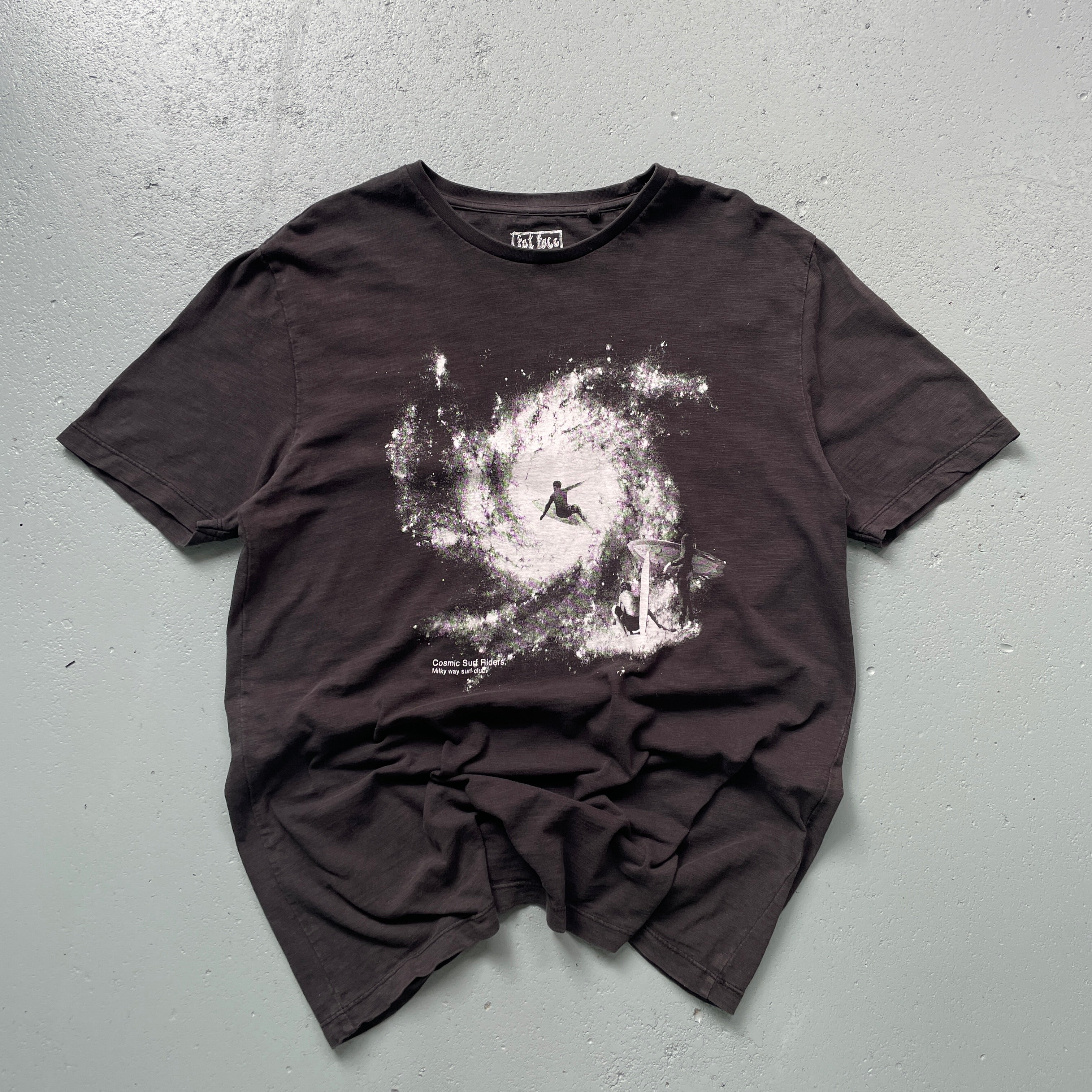 2000's FatFace Surf Tee Black (M)