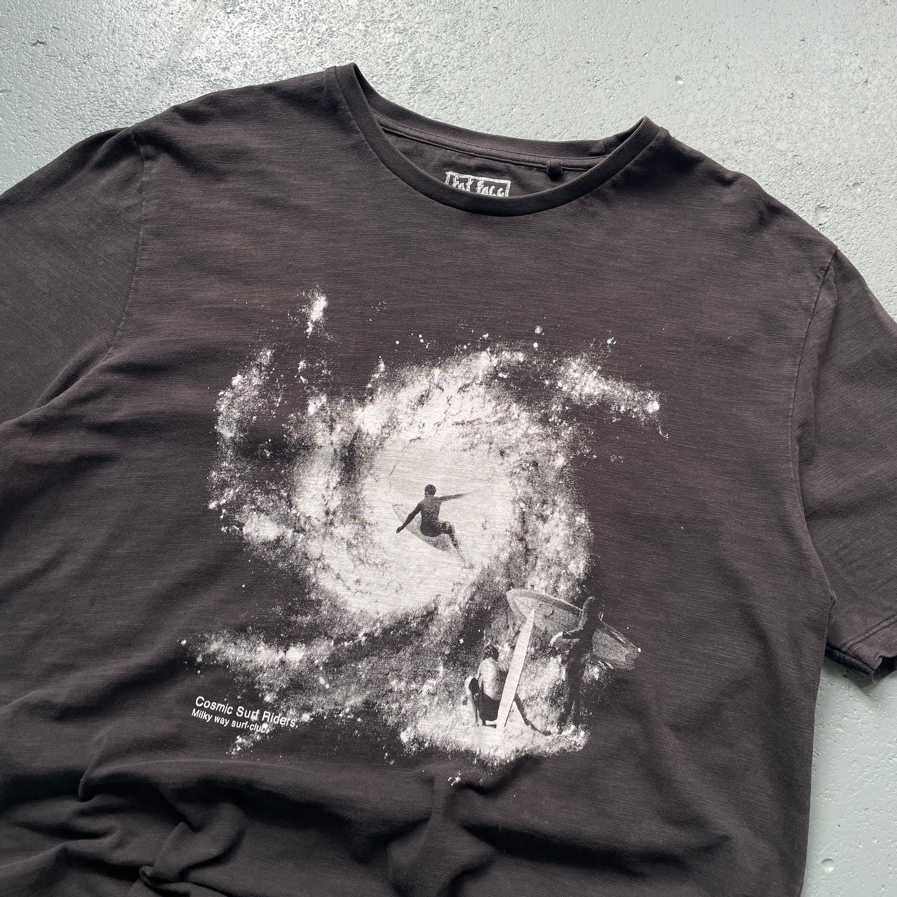 2000's FatFace Surf Tee Black (M)