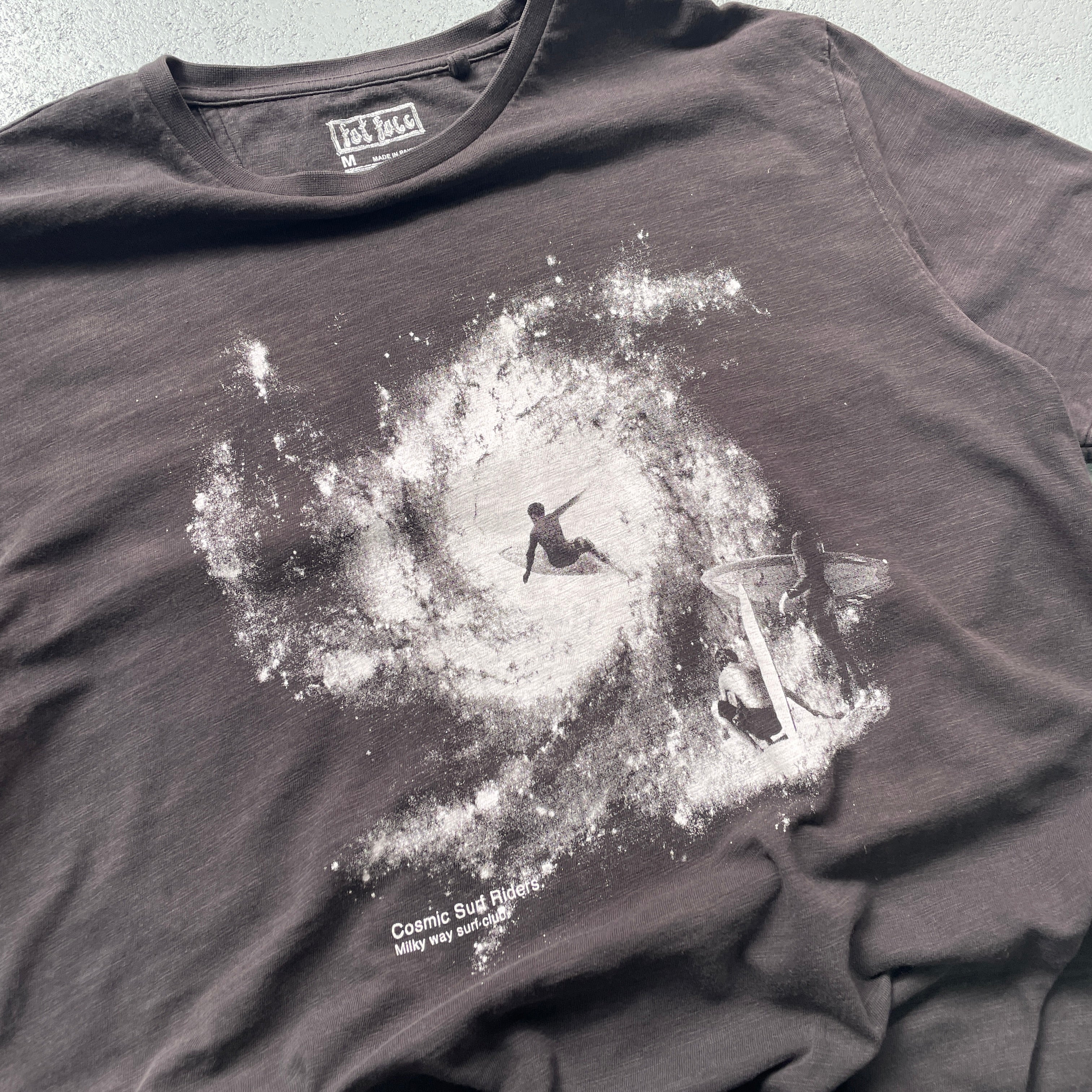 2000's FatFace Surf Tee Black (M)