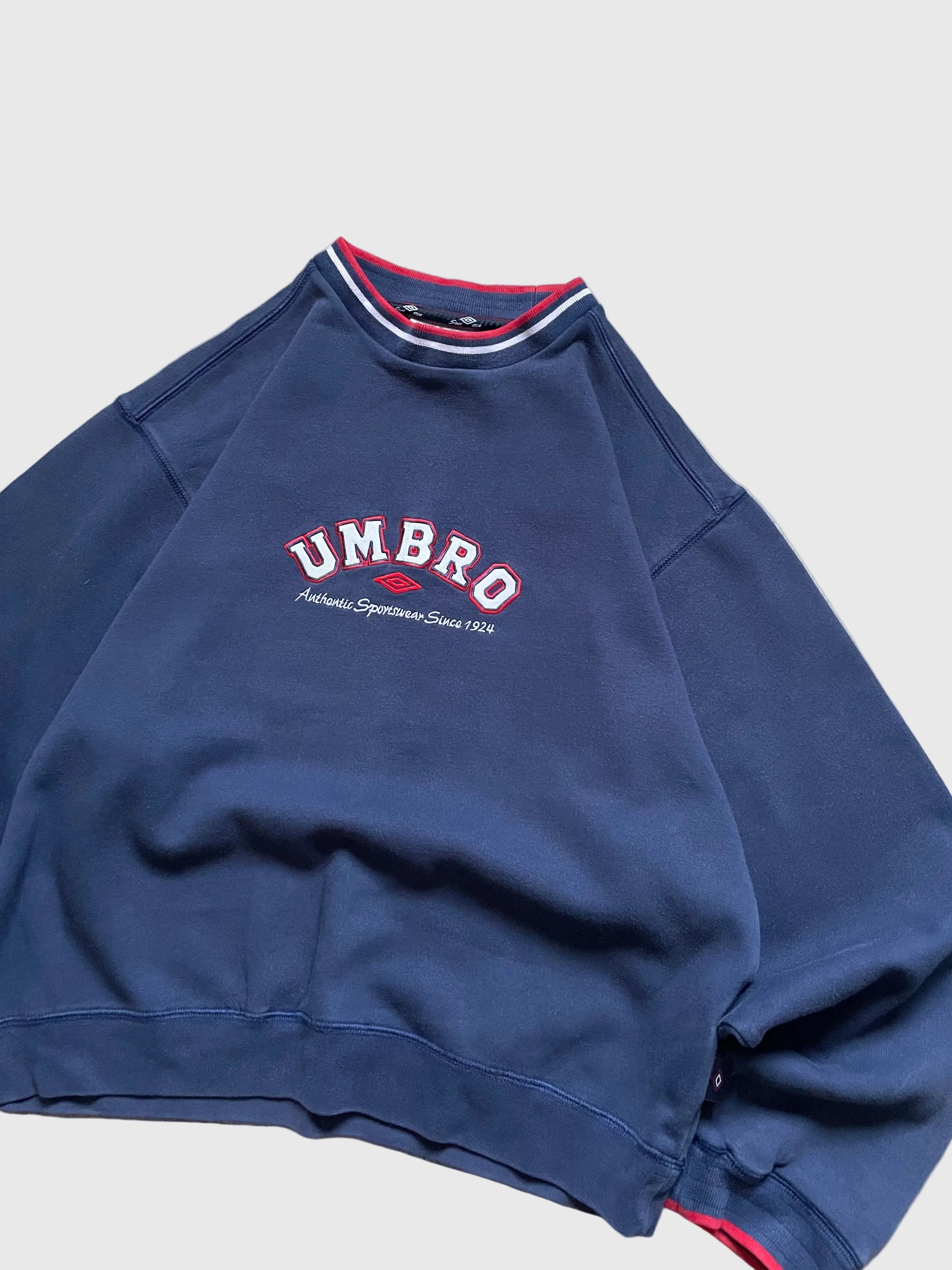 90's Umbro Sweatshirt Navy (XS)