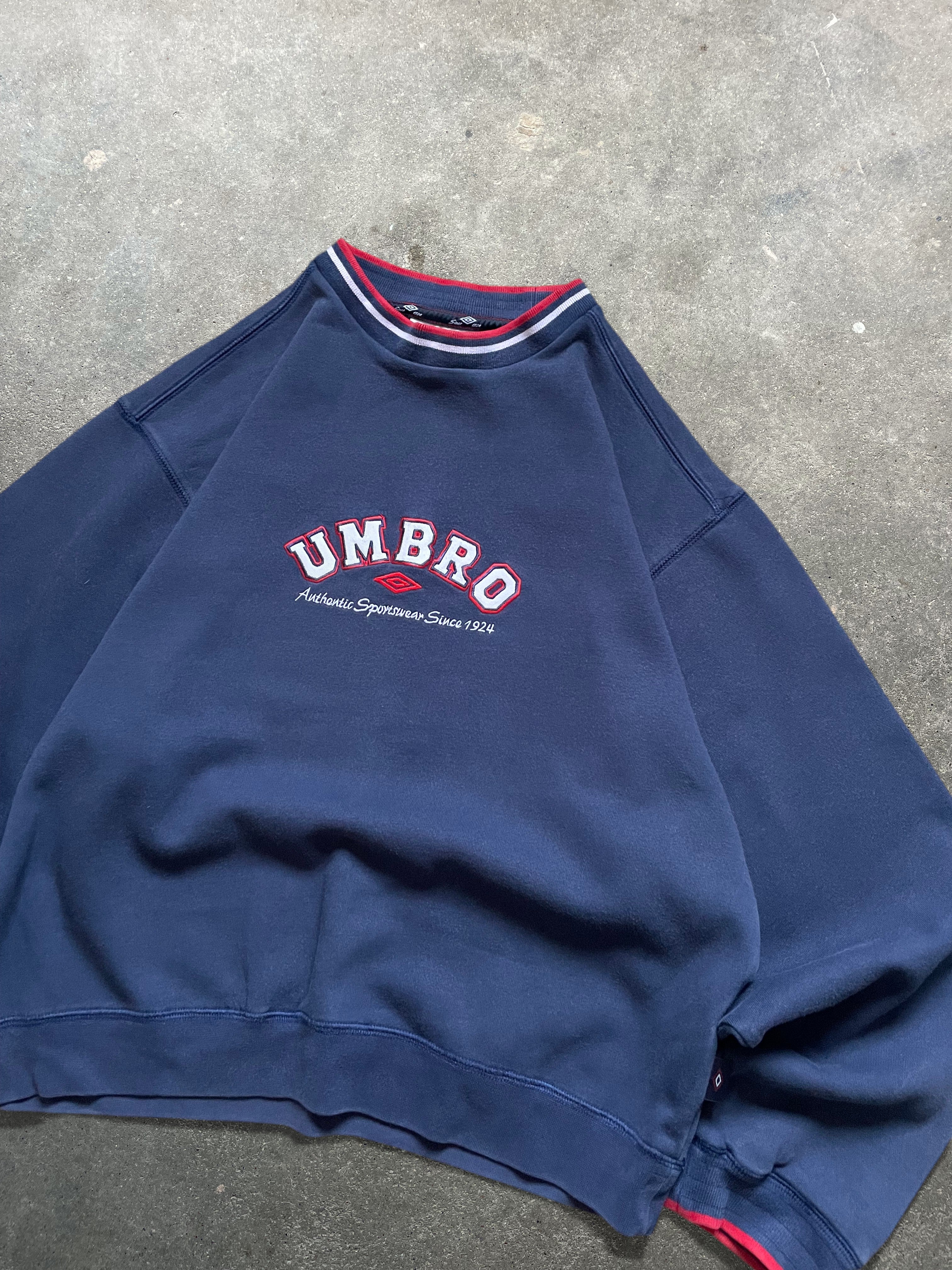 90's Umbro Sweatshirt Navy (S)