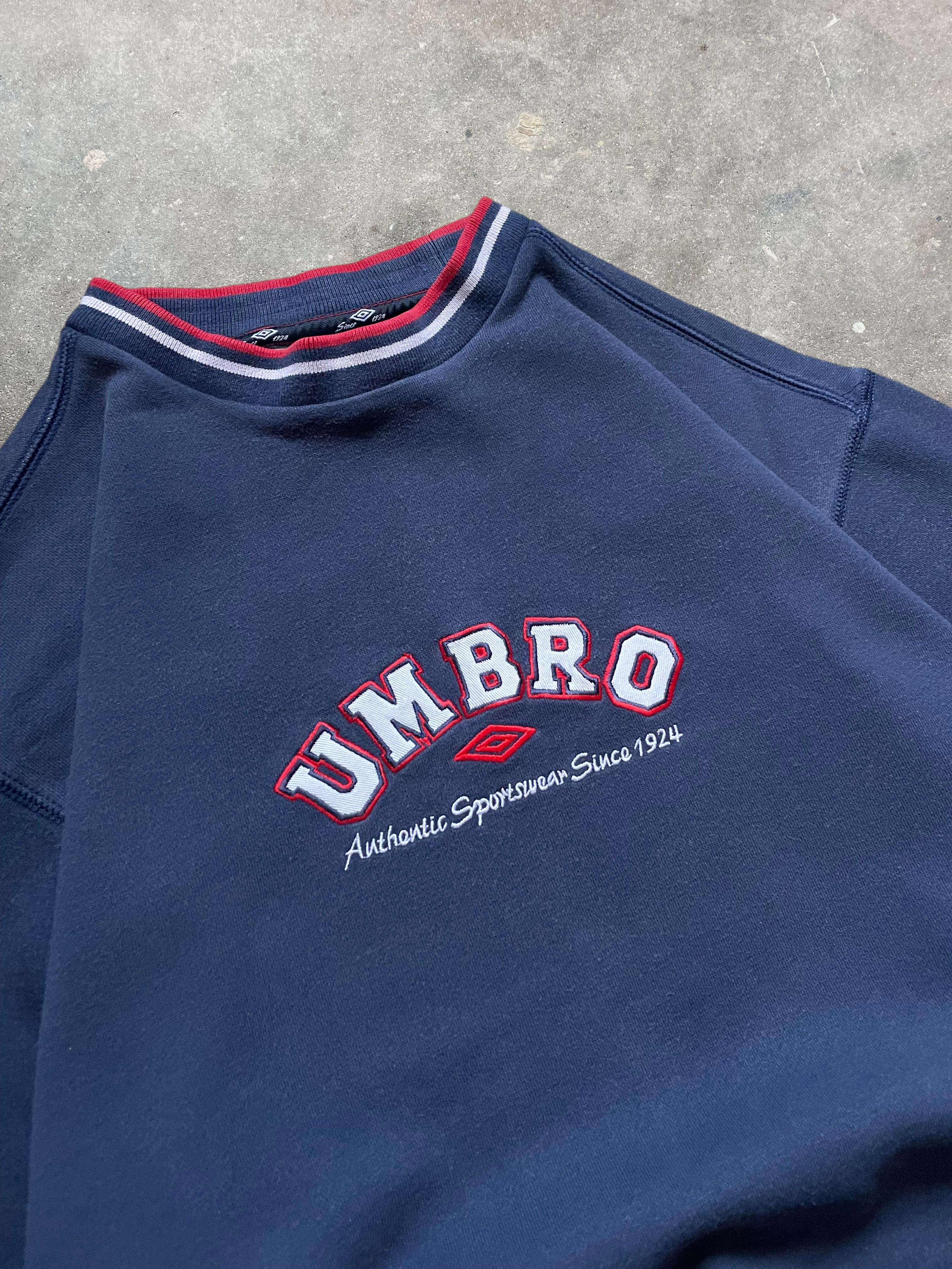 90's Umbro Sweatshirt Navy (S)