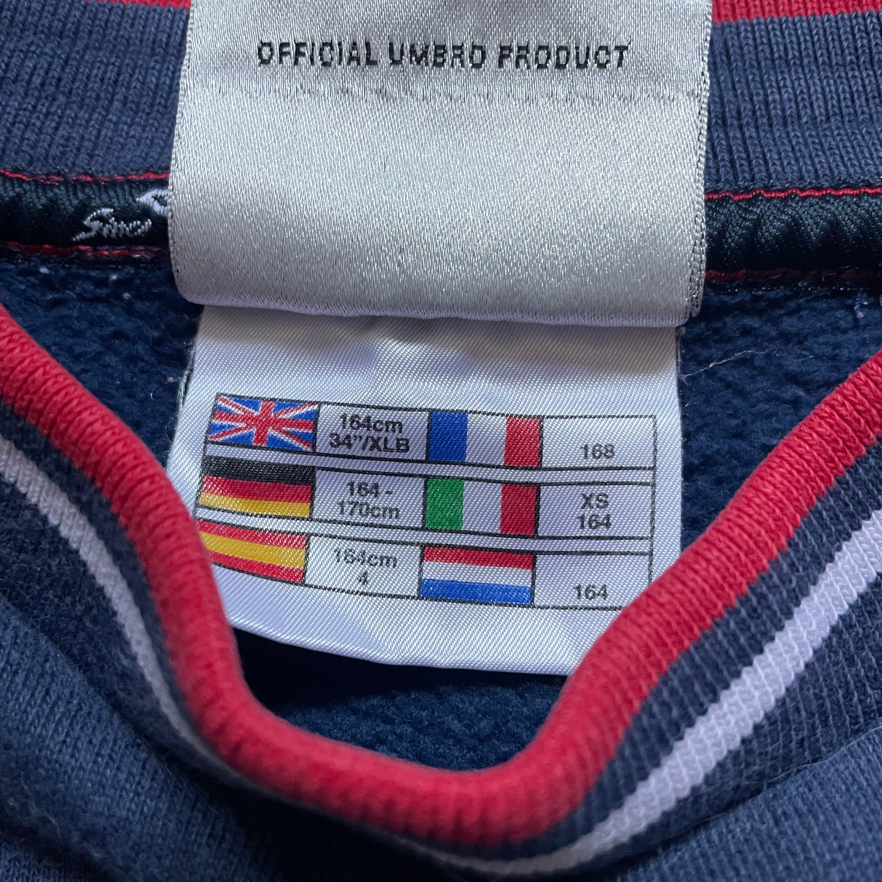 90's Umbro Sweatshirt Navy (XS)