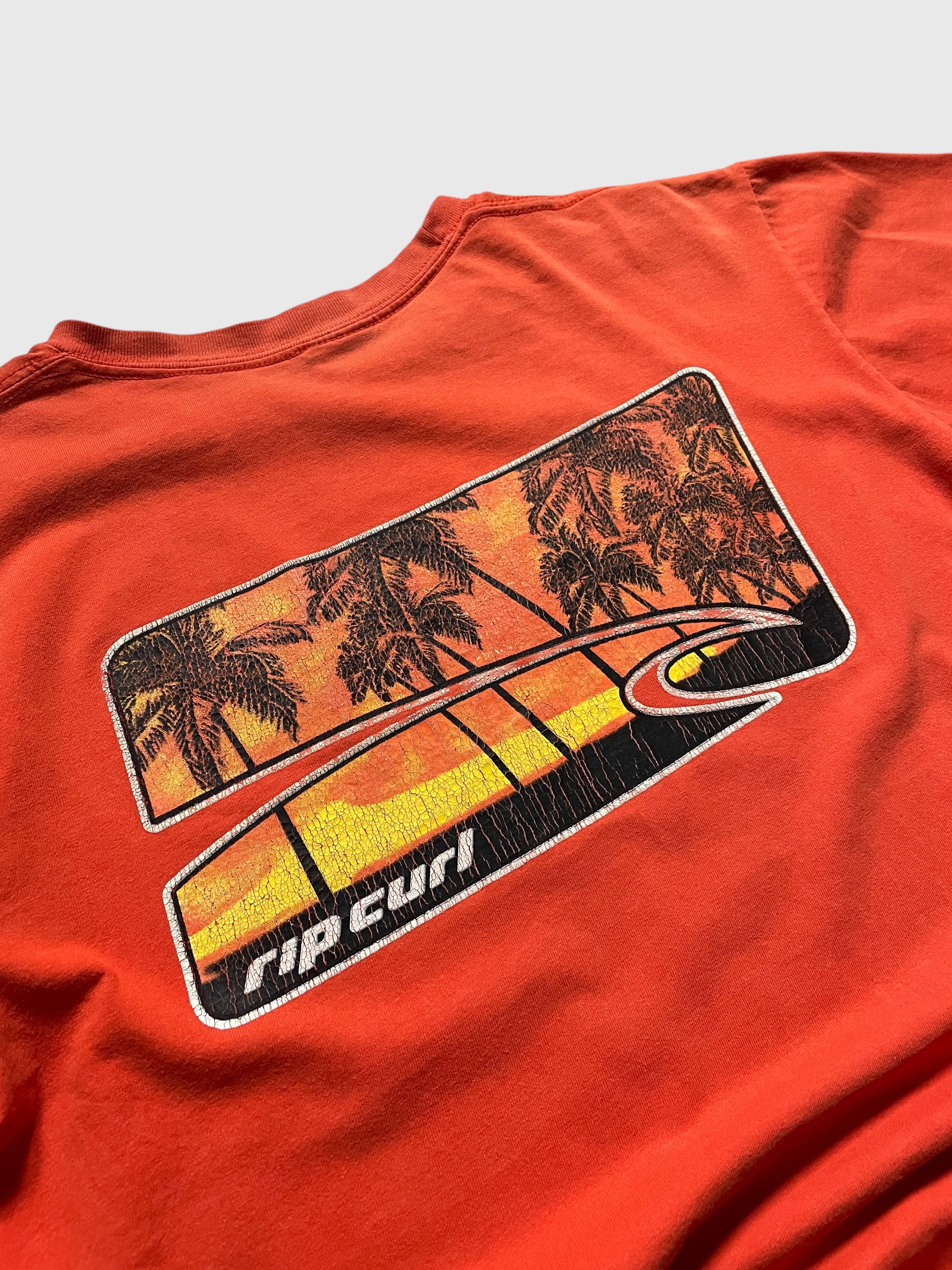 Rip Curl Graphic T-shirt Orange (L)