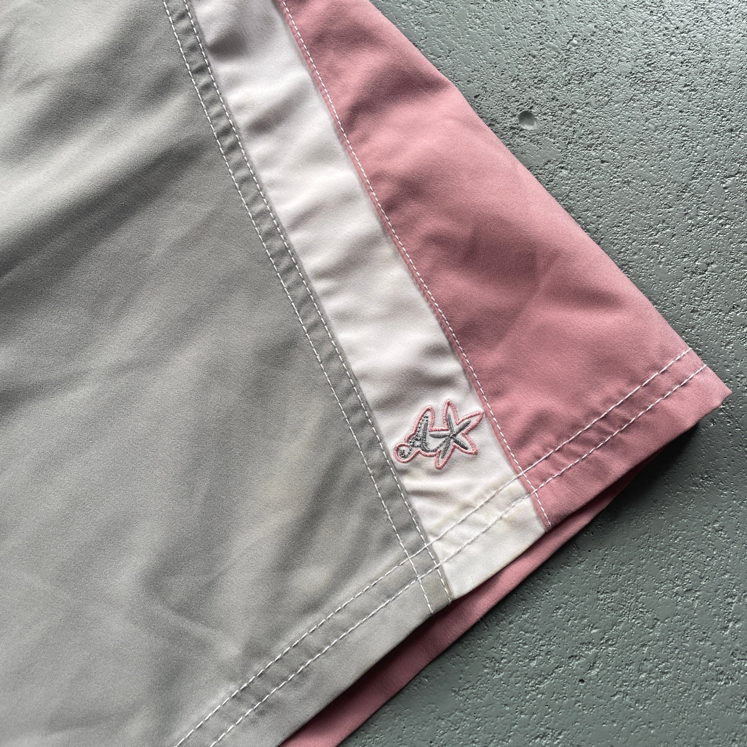 2000's Animal Swim Shorts Grey/Pink (28)