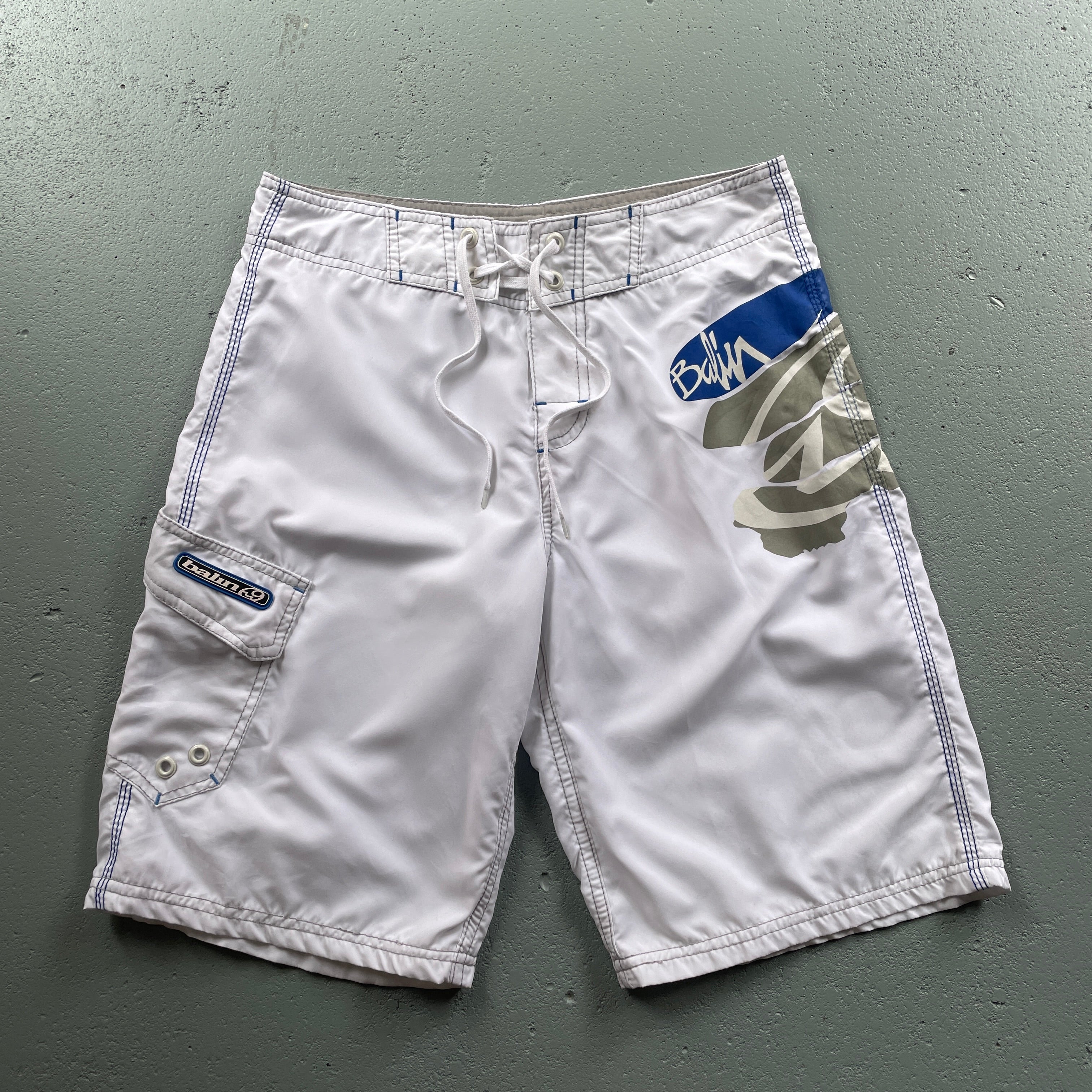 2000's Balin Boardshorts White (28)