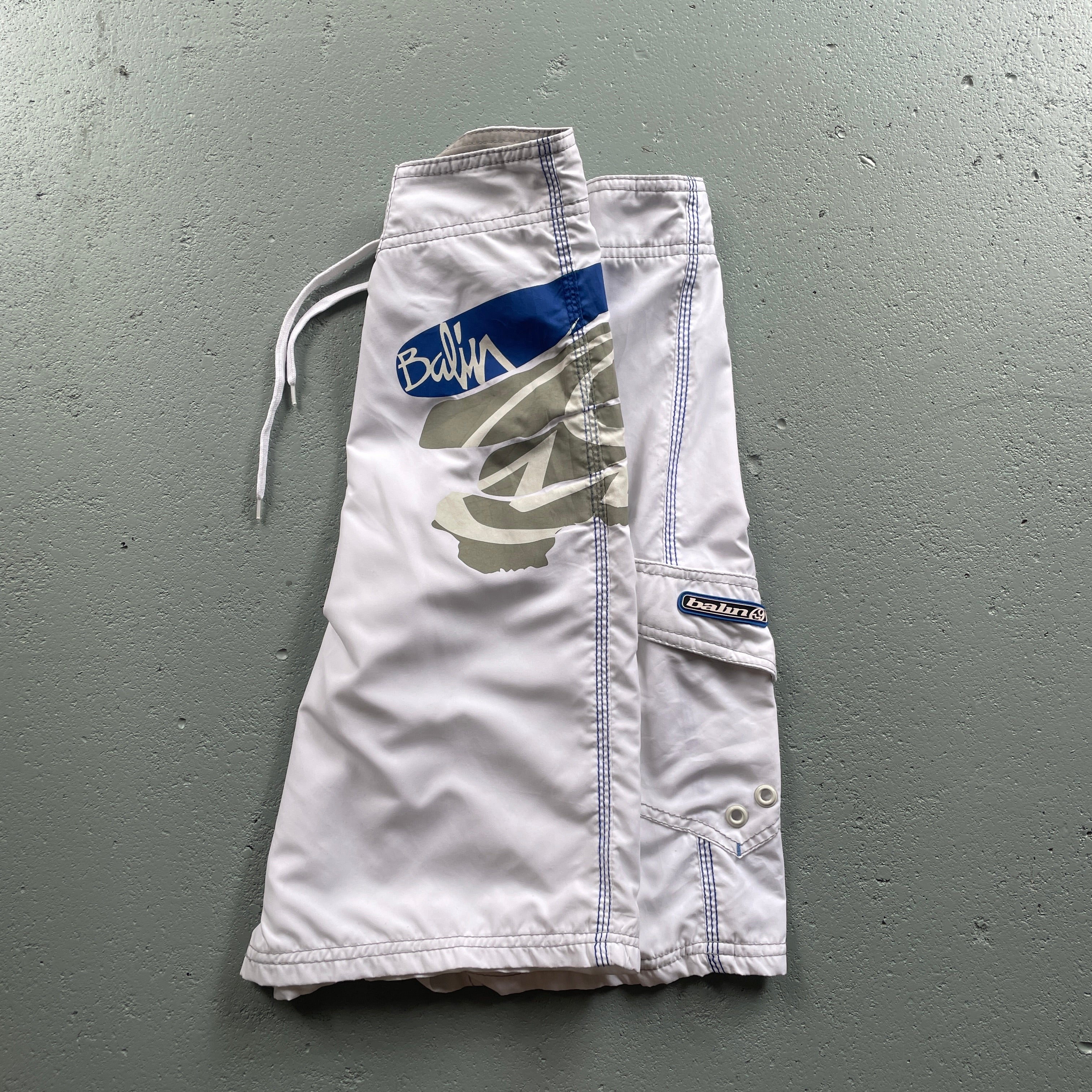 2000's Balin Boardshorts White (28)