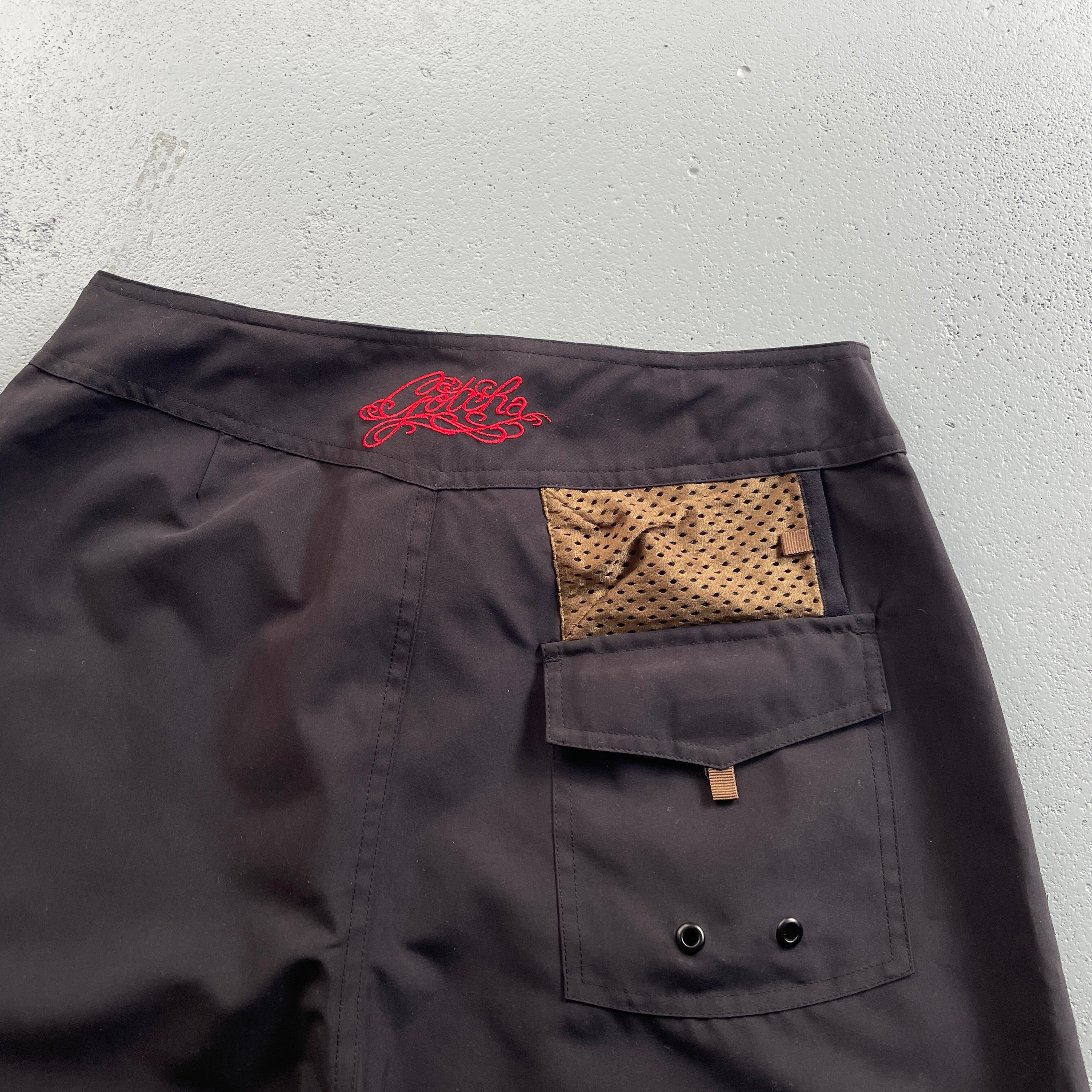 2000's Gotcha Boardshorts Black (28)