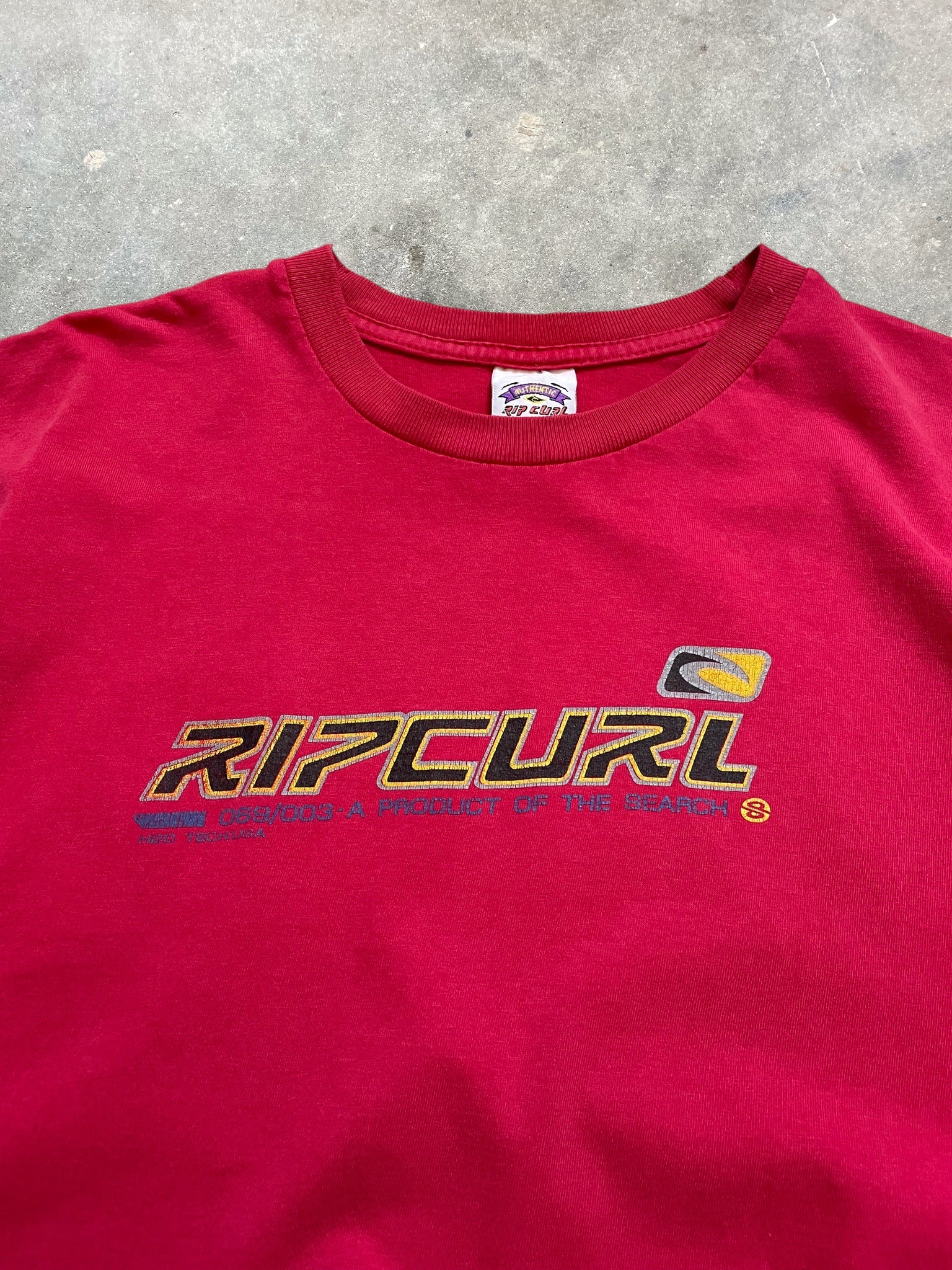 2000's Rip Curl Tee Red (L)