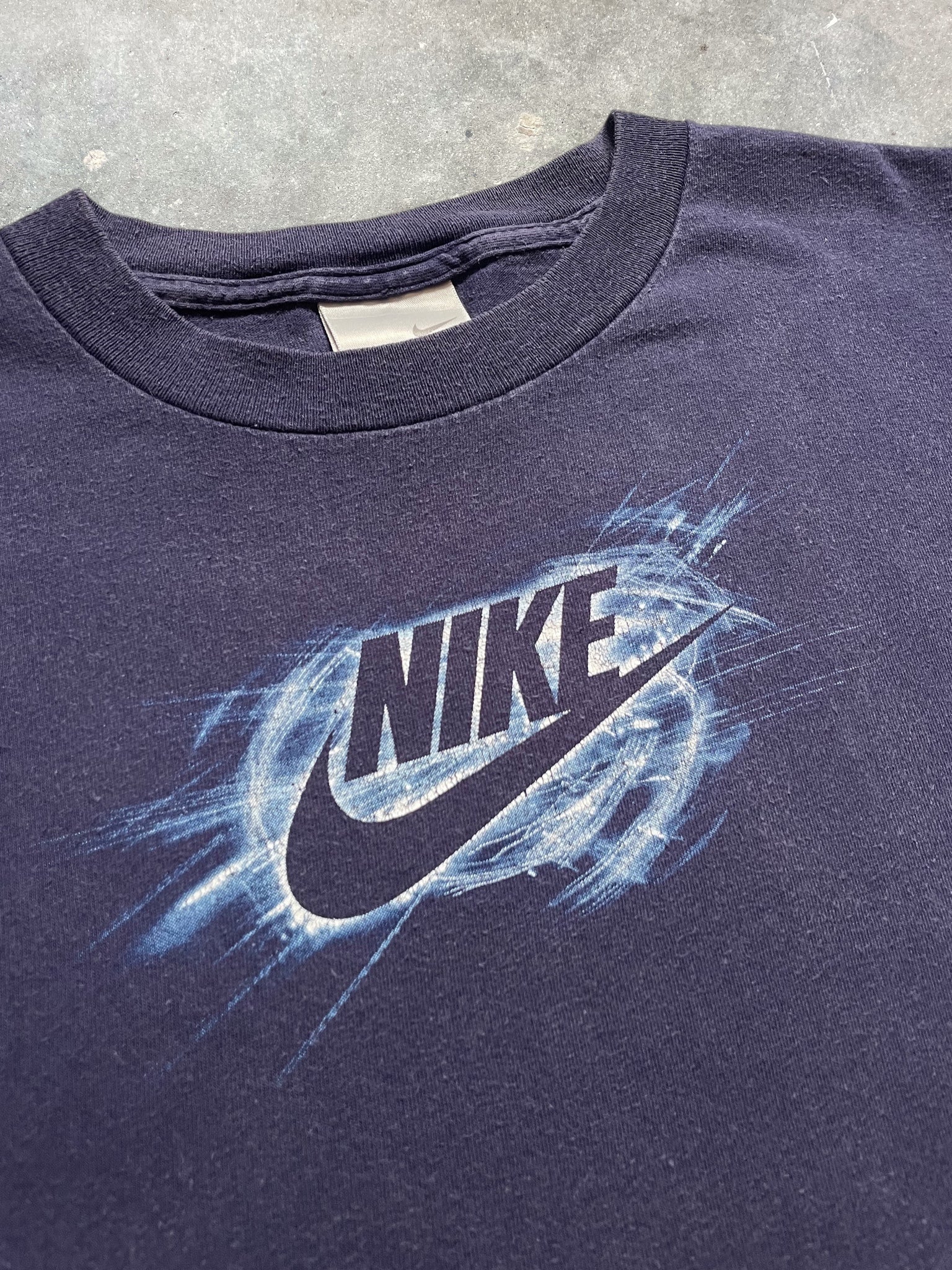 2000's Nike Tee Navy Blue (L)