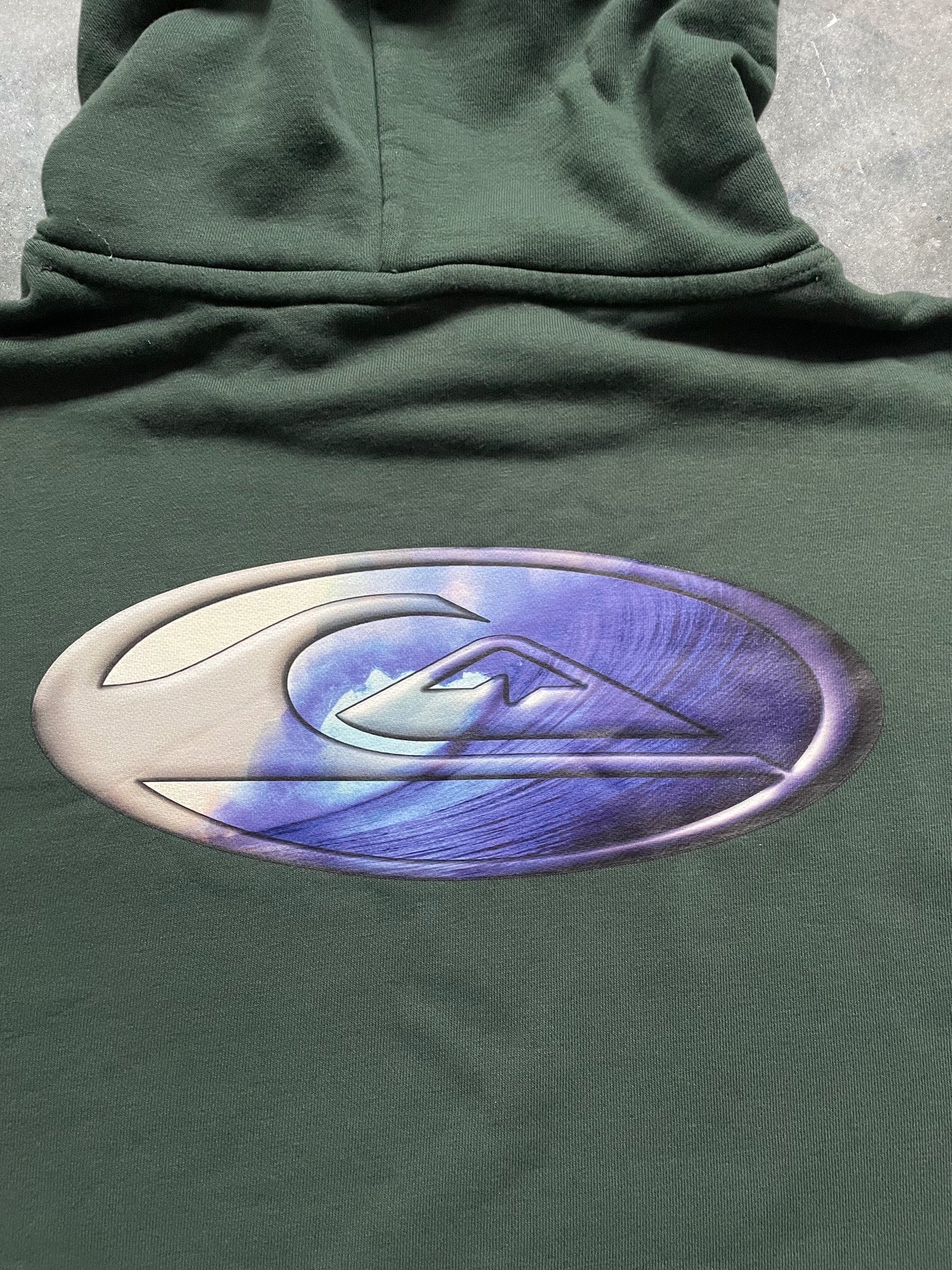 Quiksilver Hoodie Dark Green (L)