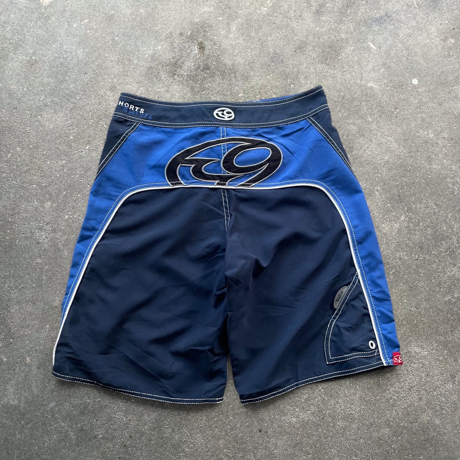 2000's Balin Boardshorts Navy (S)