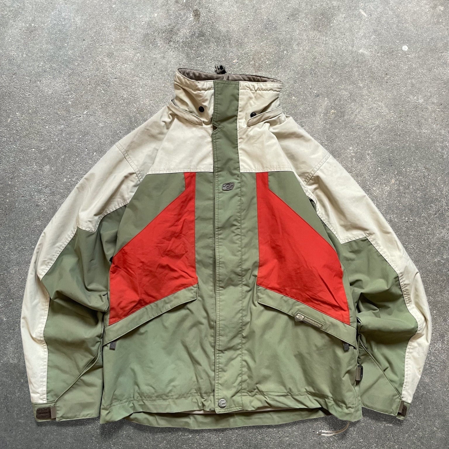 2000's Billabong Ski Jacket Khaki (M)