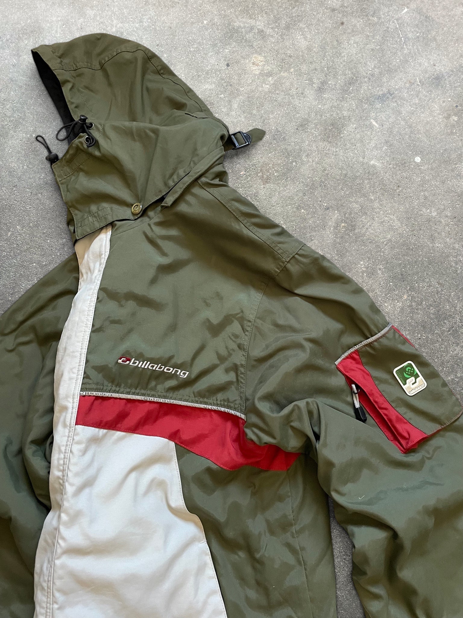 2000's Billabong Ski Jacket Khaki (L)