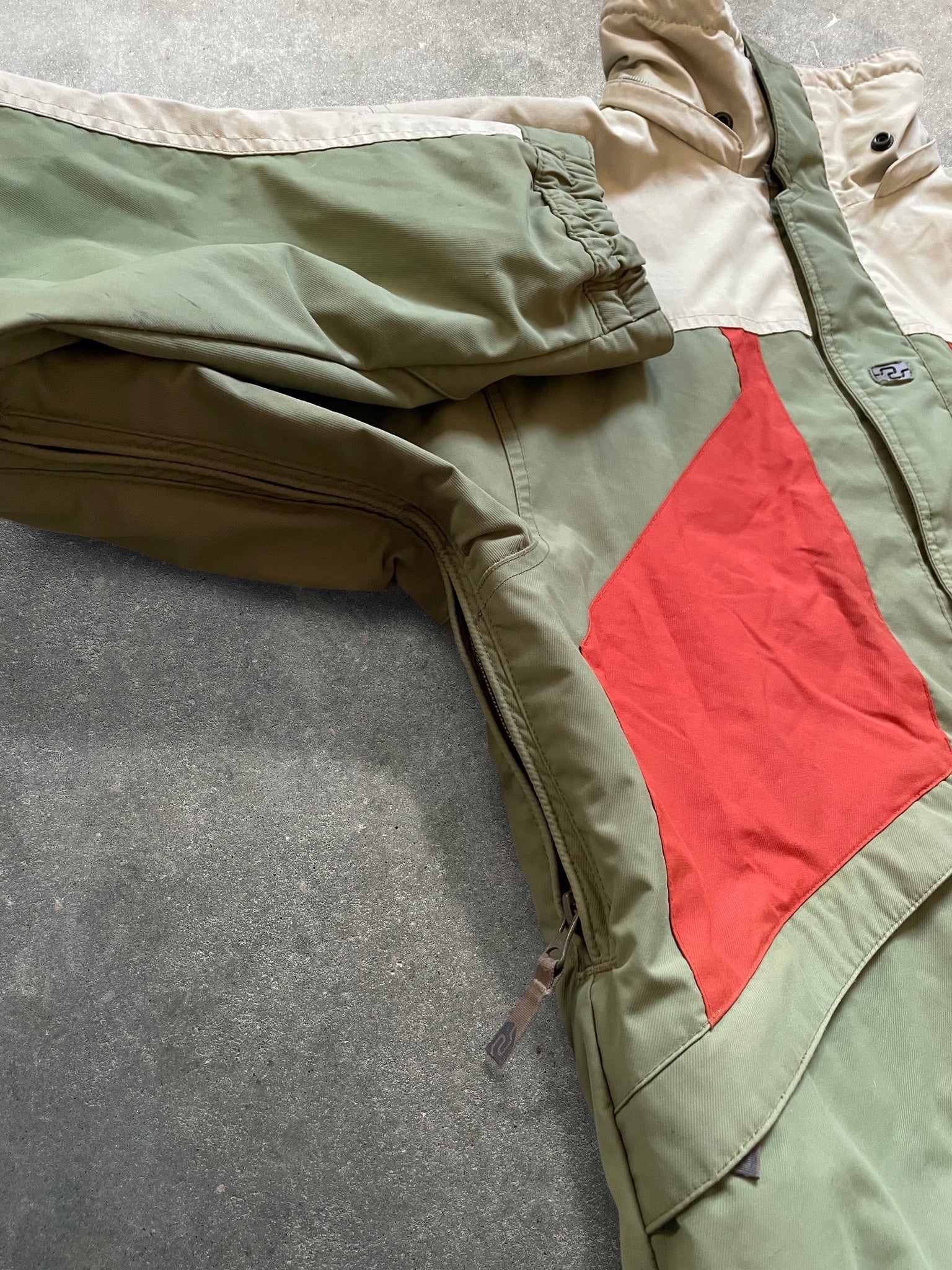 2000's Billabong Ski Jacket Khaki (M)