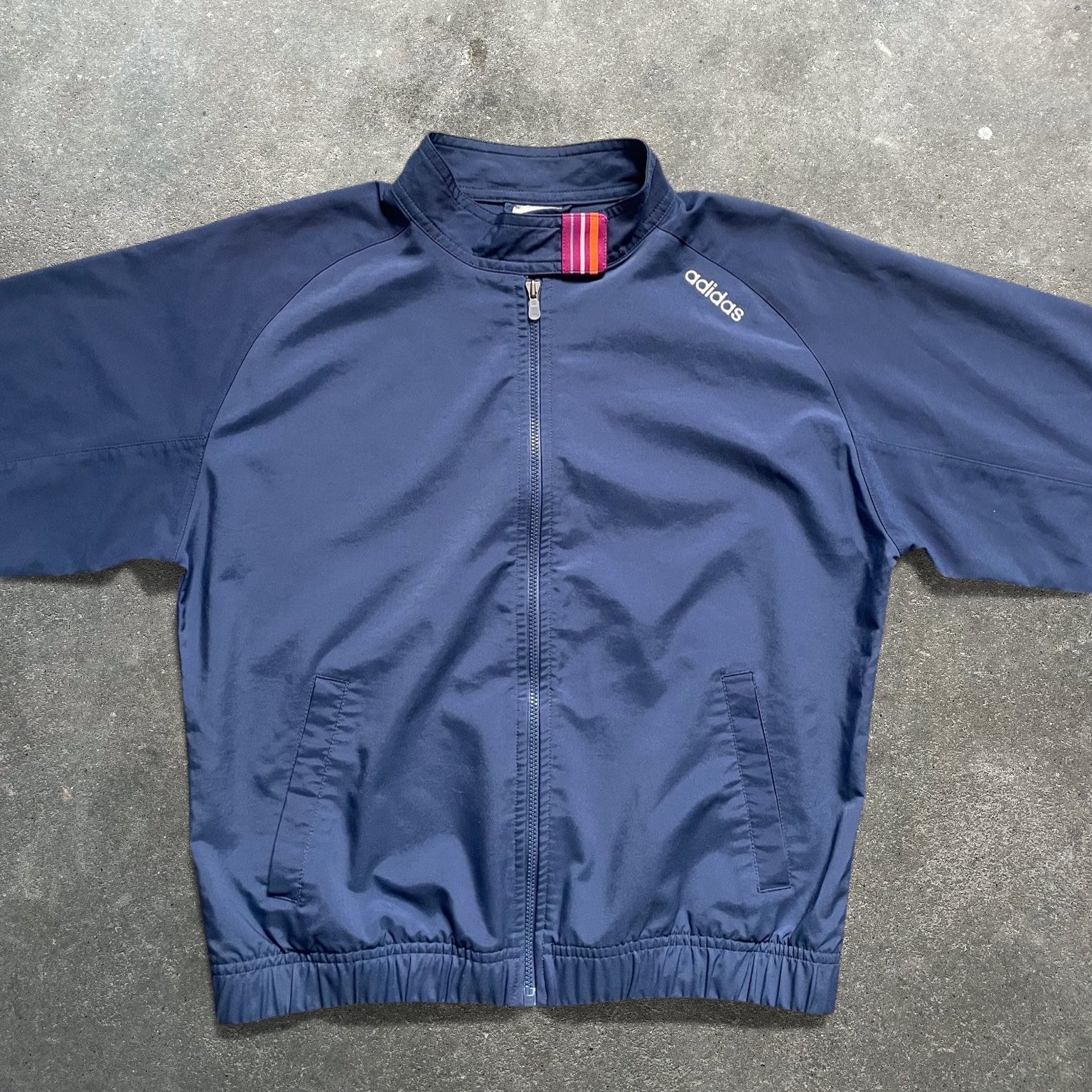2000's Adidas Bomber Jacket Navy (S)