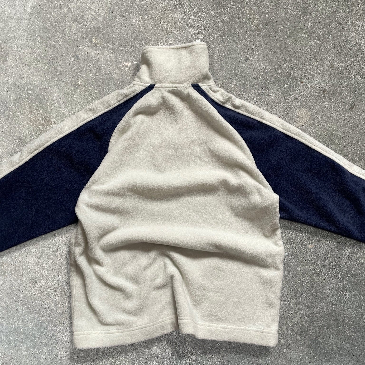 O'Neill Boardbabes 1/4 Zip Fleece Cream/Navy (M)