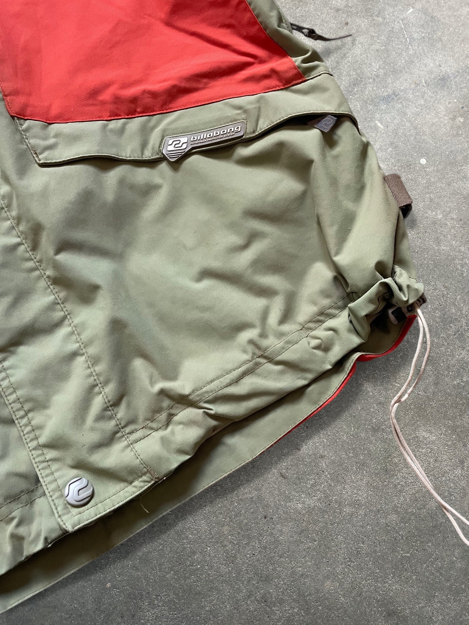 2000's Billabong Ski Jacket Khaki (M)