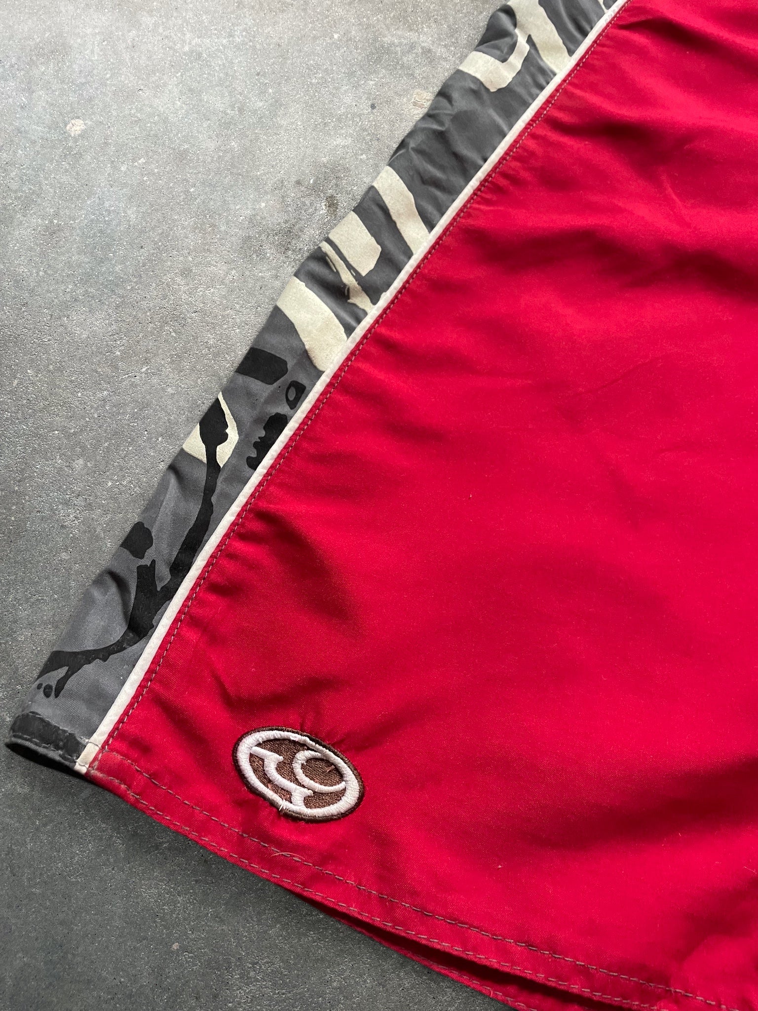 2000's Balin Boardshorts Red/Grey (30)
