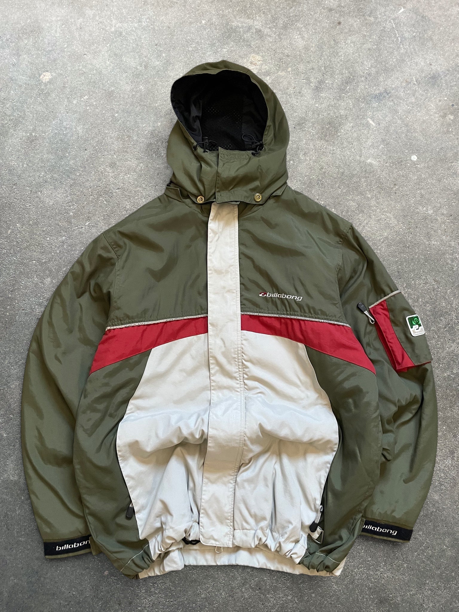 2000's Billabong Ski Jacket Khaki (L)