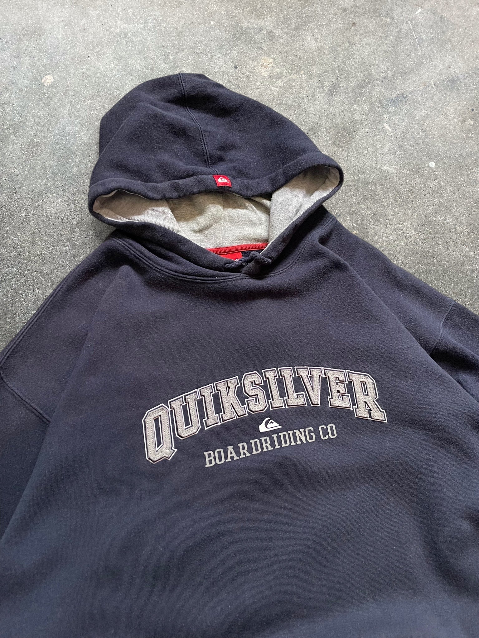 2000's Quiksilver Hoodie Navy (L)