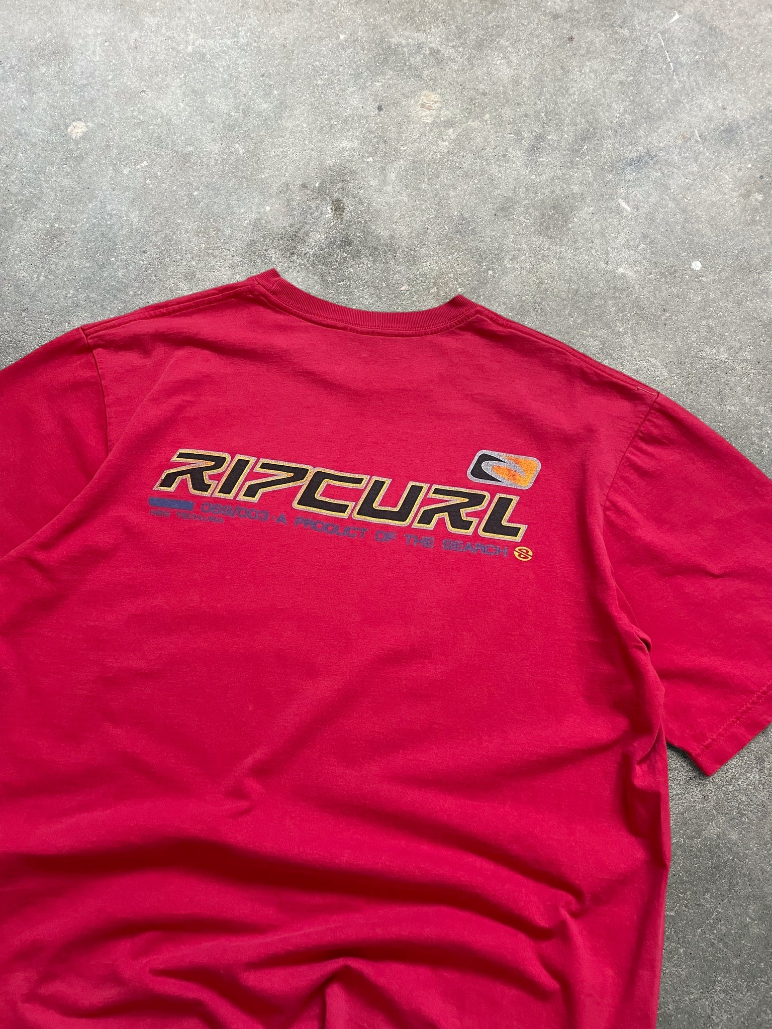 2000's Rip Curl Tee Red (L)