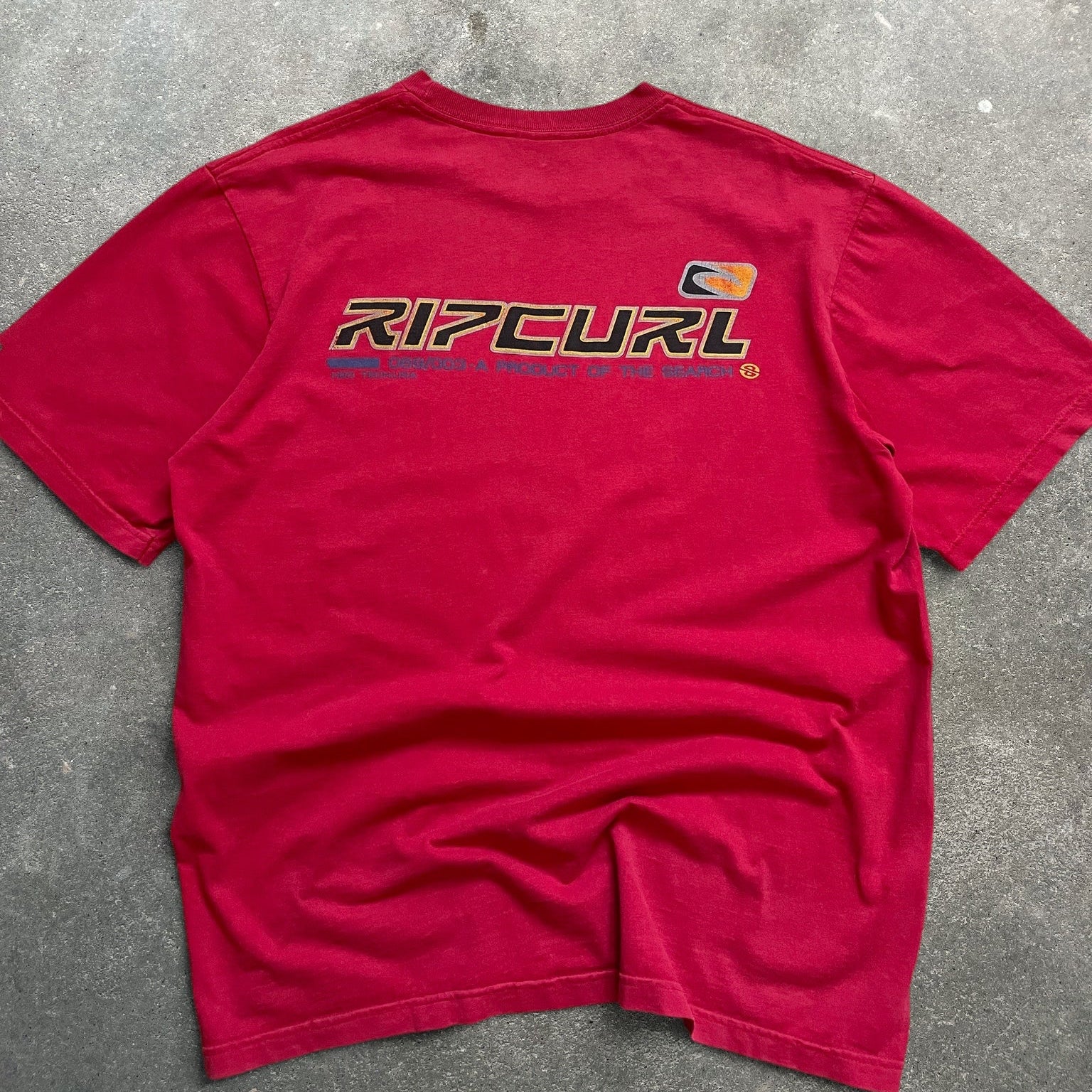 2000's Rip Curl Tee Red (L)