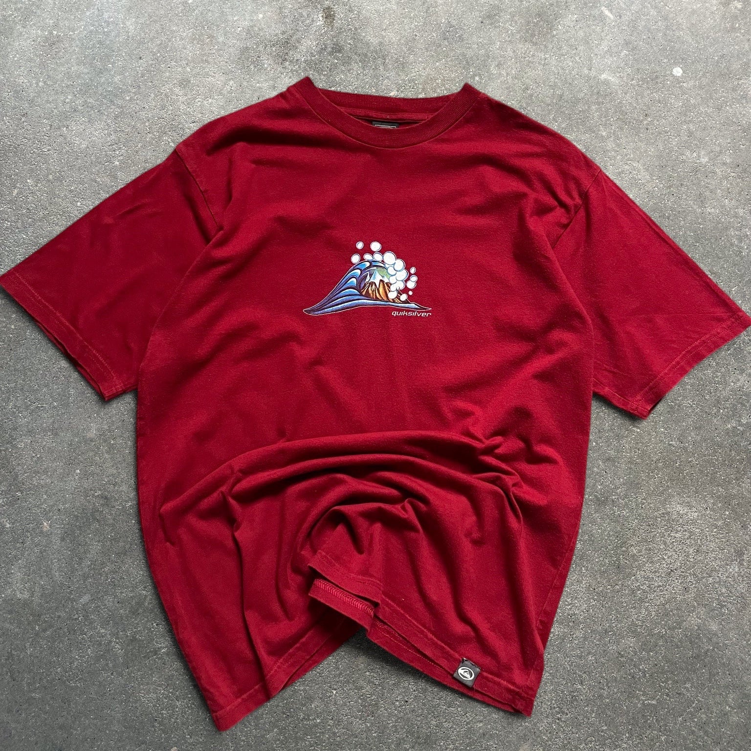 2000's Quiksilver Tee Red (S)