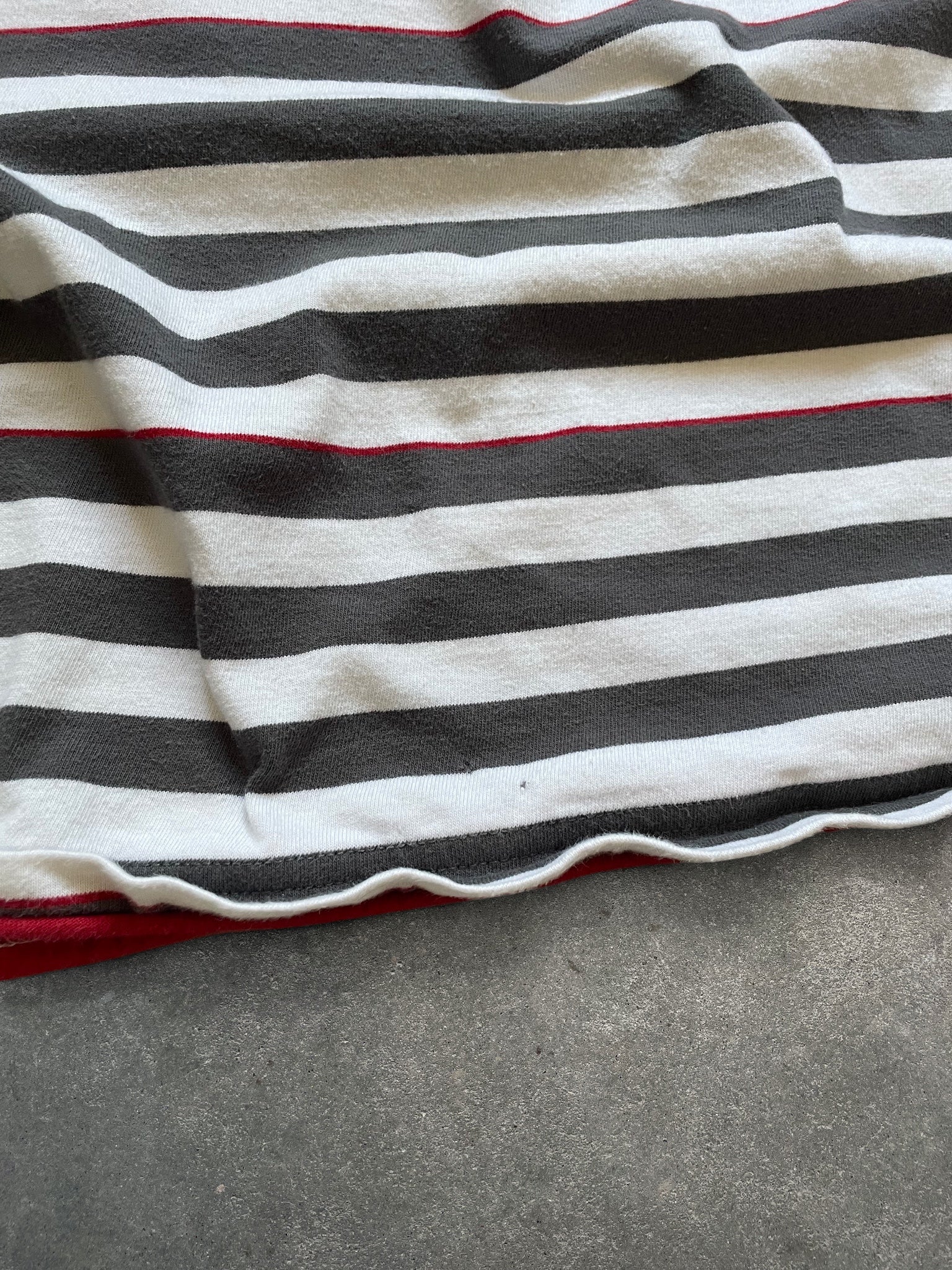2000's Billabong Polo White/Grey (M)