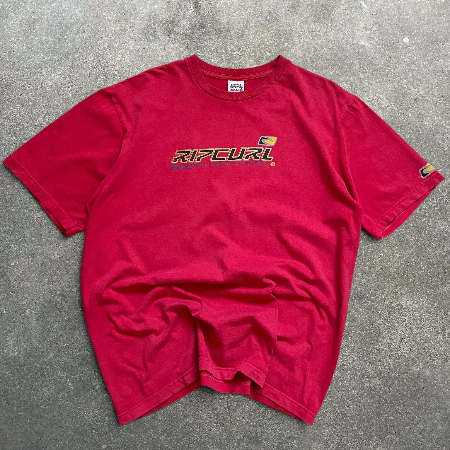 2000's Rip Curl Tee Red (L)