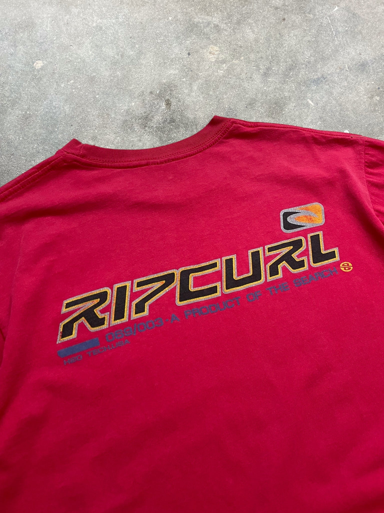 2000's Rip Curl Tee Red (L)
